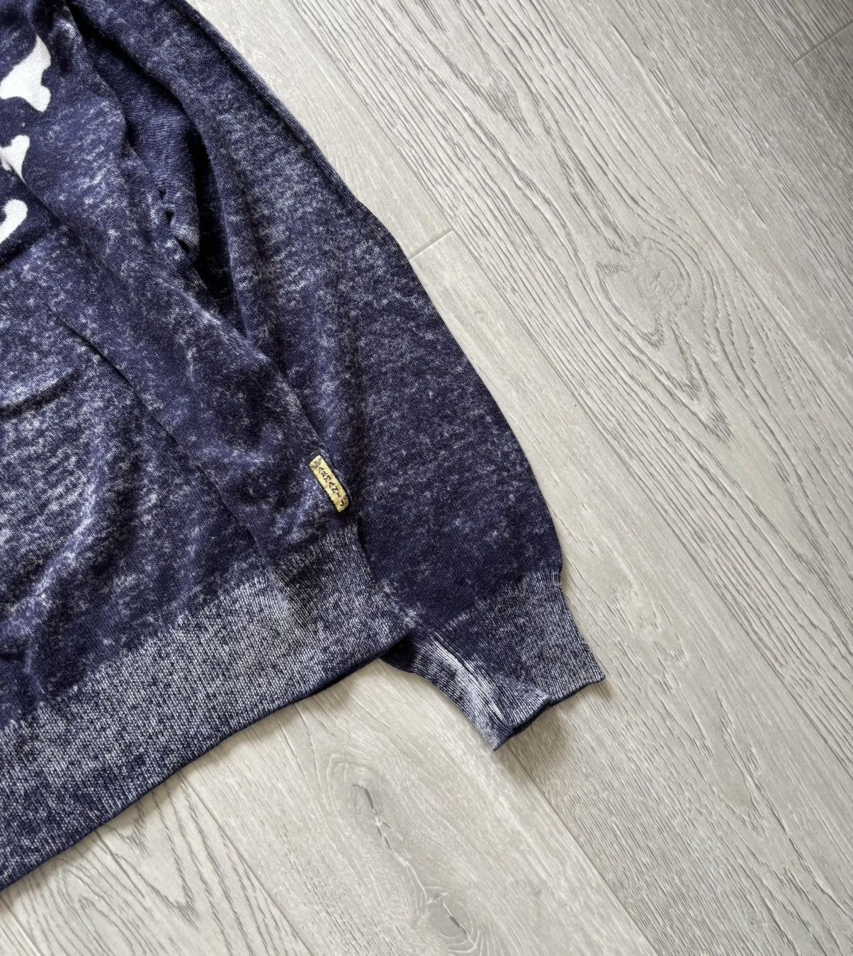 Armani × Vintage Vintage Armani Jeans Sweater Knit Avant Garde Size US L / EU 52-54 / 3 - 4 Thumbnail