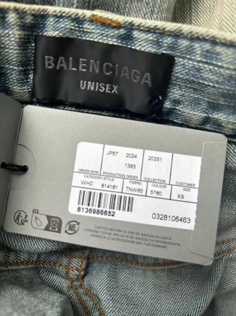 Balenciaga Balenciaga size XS Italian ring yarn jeans Size US 26 / EU 42 - 4 Thumbnail