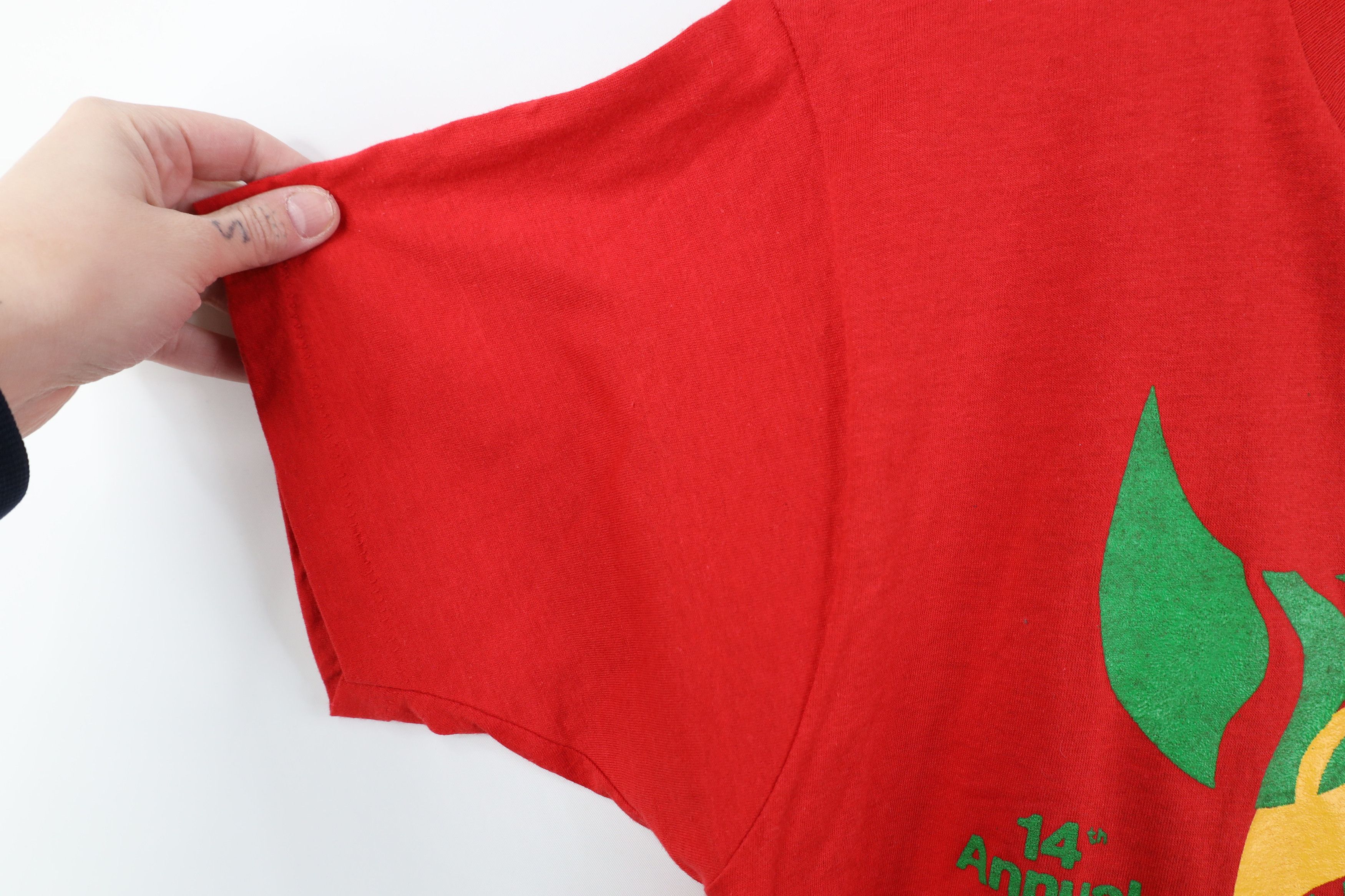 Vintage Vintage 80s Delicious Apple Fest West Virginia T-Shirt USA Size US L / EU 52-54 / 3 - 7 Thumbnail