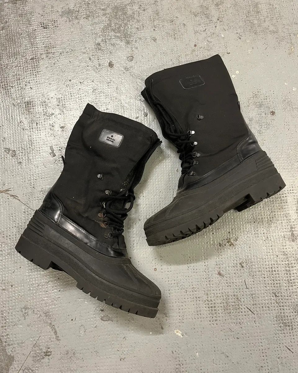 Gucci AW1999 Gucci Ankle Leather Boots by Tom Ford Size US 10 / EU 43 - 3 Thumbnail