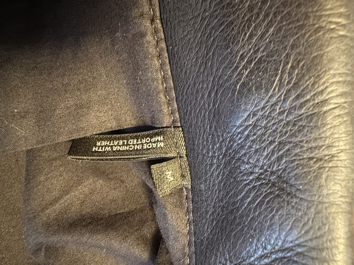 Helmut Lang Helmut Lang Leather Jacket Flap Pockets Size US M / EU 48-50 / 2 - 5 Thumbnail