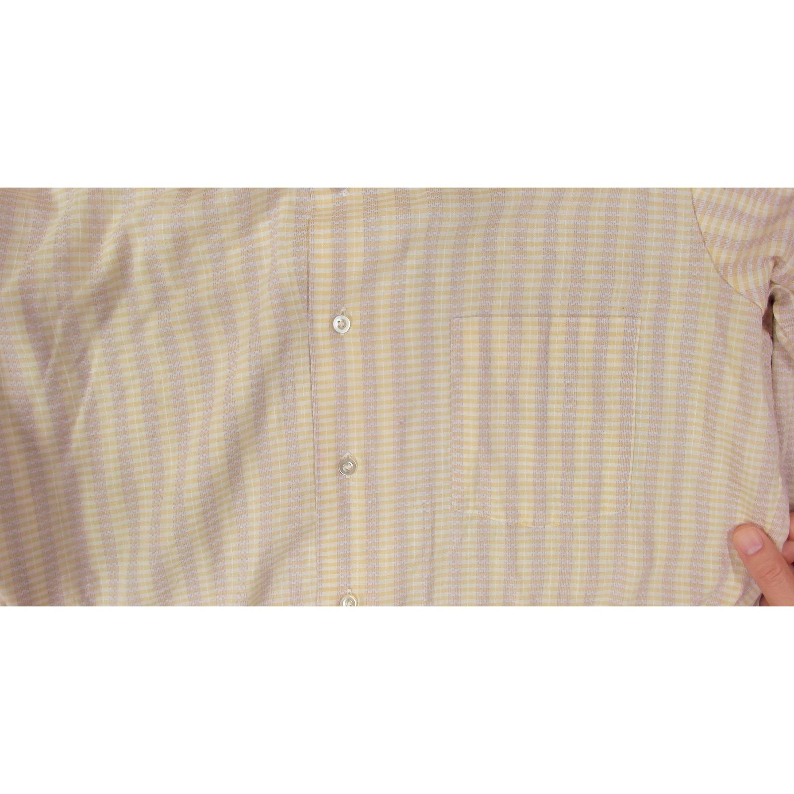 Vintage Vintage 70s Manhattan Custom Pastel Plaid V-Taper Shirt L Size US L / EU 52-54 / 3 - 8 Thumbnail