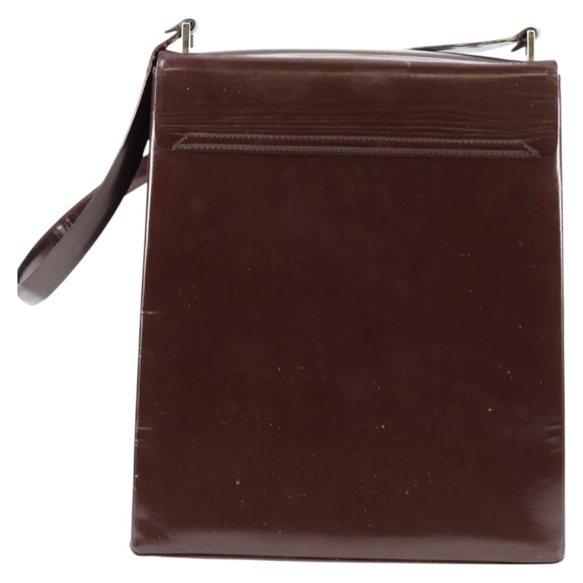 Gucci GUCCI Shoulder Bag Patent Leather Brown Silver 002 2046 002 Size ONE SIZE - 4 Thumbnail