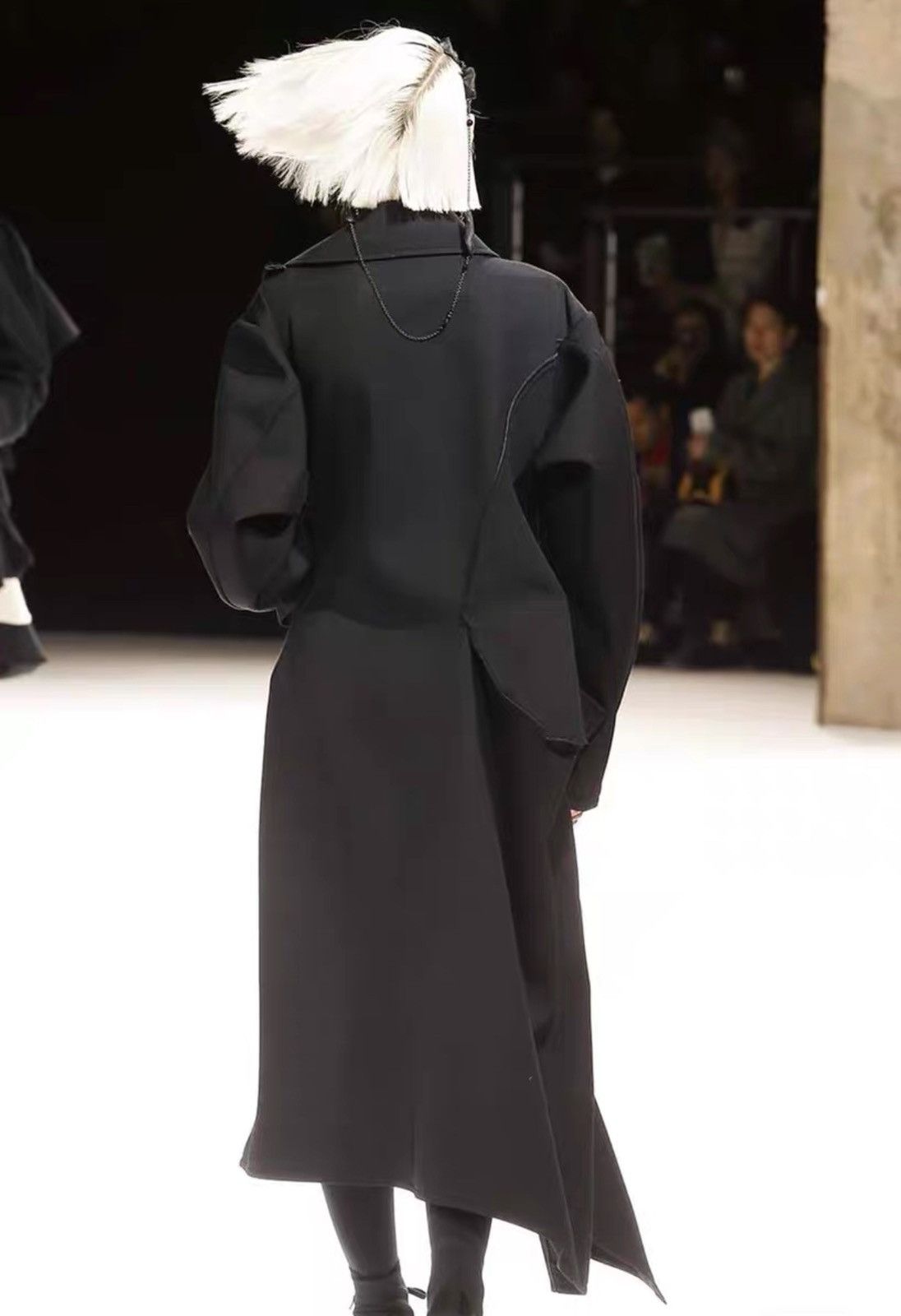 Yohji Yamamoto Yohji Yamamoto FW18 Wool Deconstructed Coat Size M / US 6-8 / IT 42-44 - 7 Thumbnail