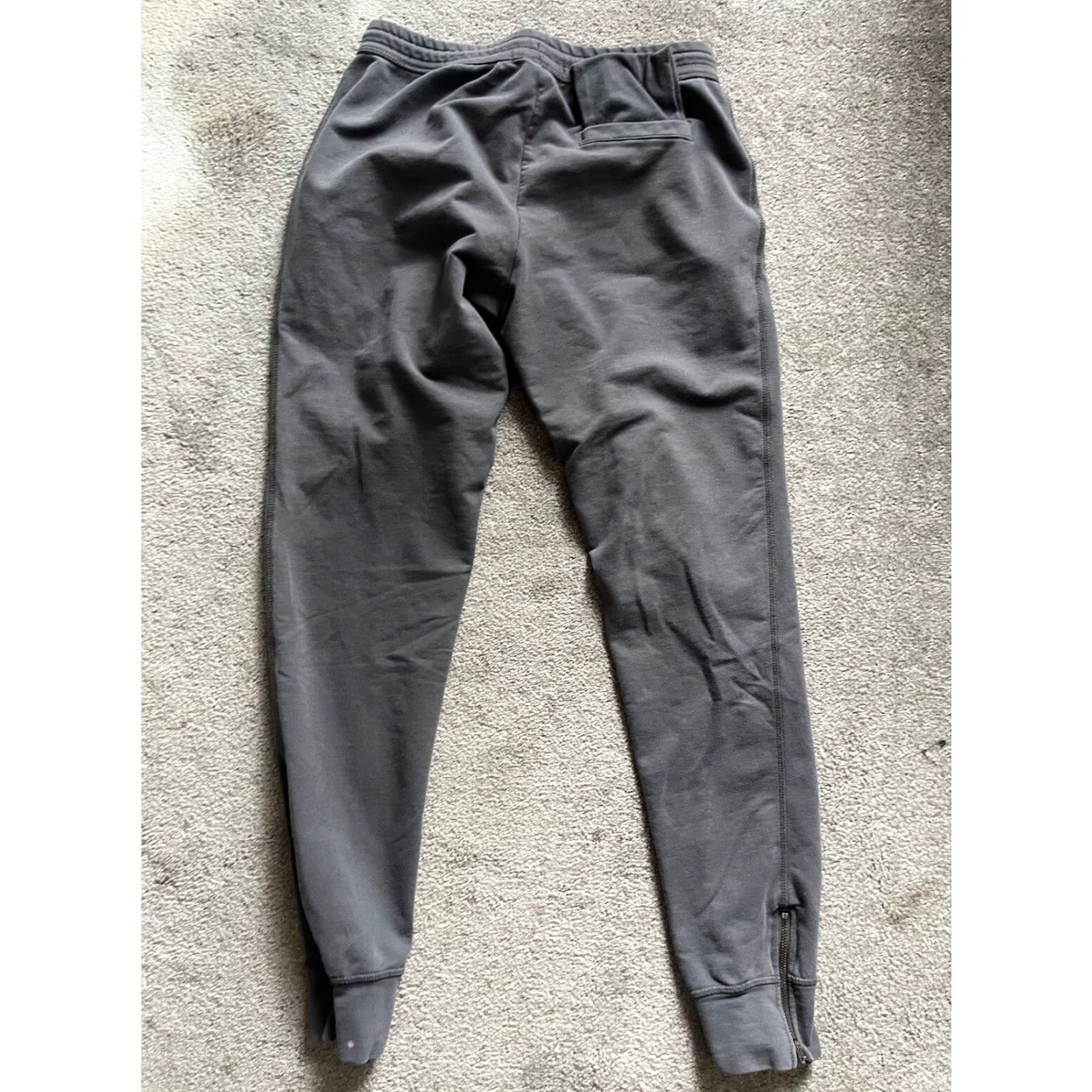 Banana Republic Banana Republic grey trouser joggers w-side zip pockets XS Size 26" / US 2 / IT 38 - 2 Thumbnail