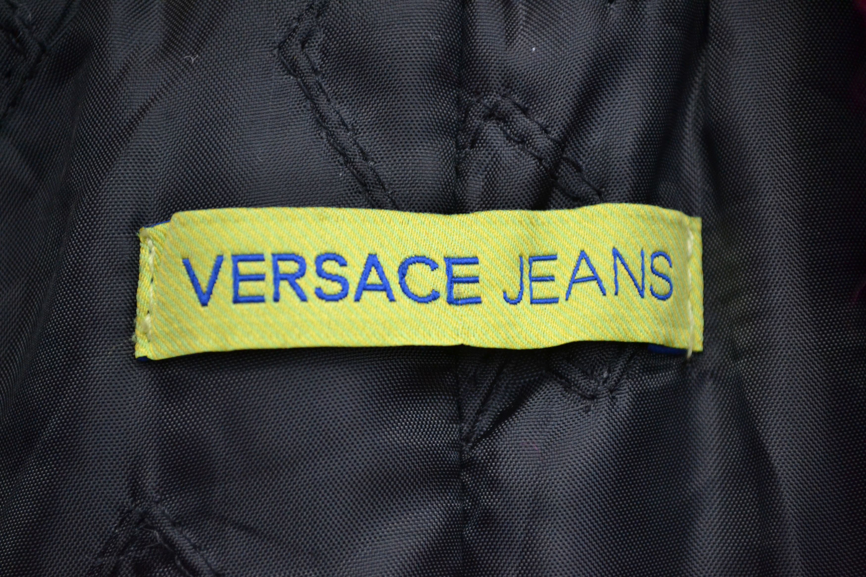 Versace Versace Jeans Virgin Wool Cotton Pink Belted Women’s Coat Size XS / US 0-2 / IT 36-38 - 7 Thumbnail