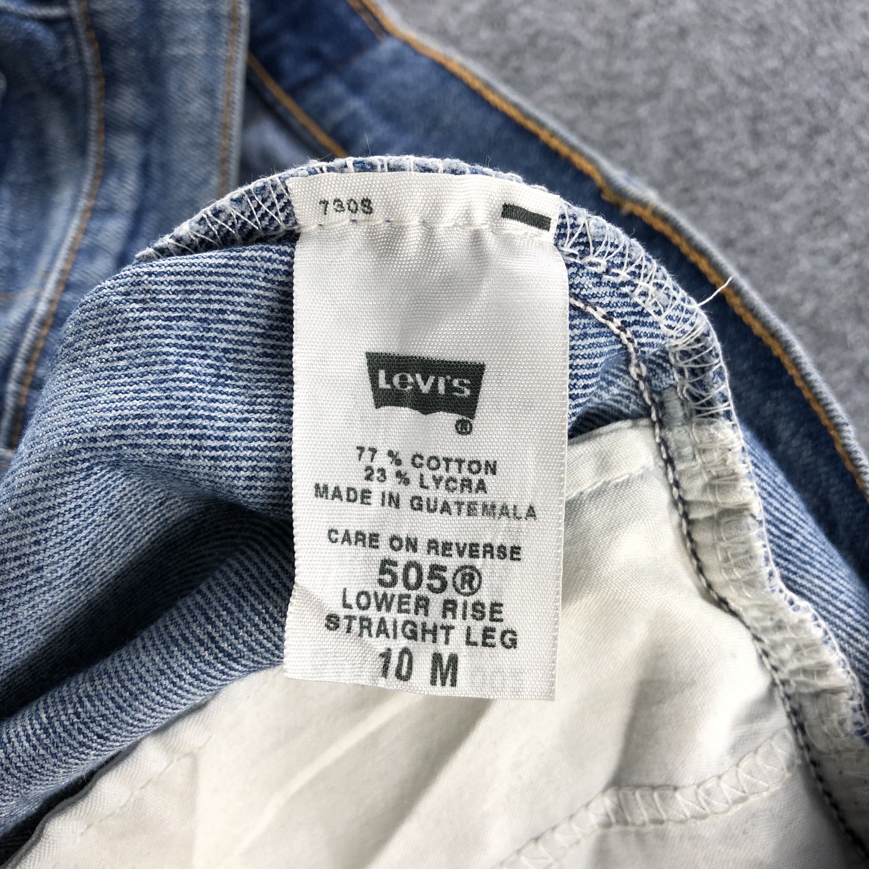 Levi's Vintage Levis 505 Jeans- J1308 Size US 29 - 9 Thumbnail