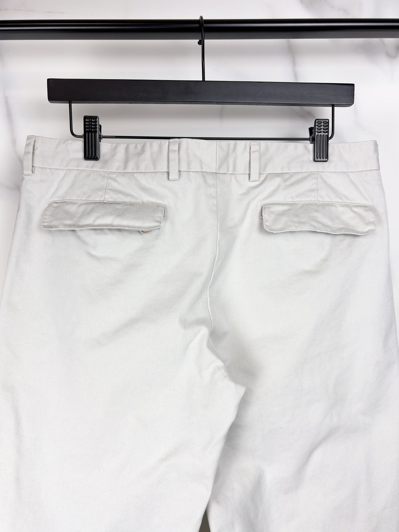 Dior × Hedi Slimane SS05 Dior Homme Beck Wide Leg Buttoned Trousers Pants Size US 32 / EU 48 - 4 Thumbnail