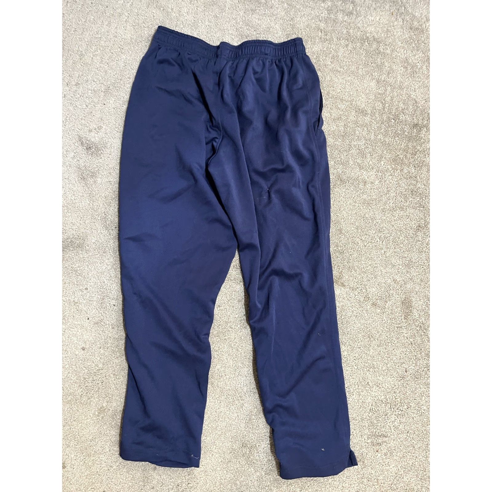Champion Champion Sweatpants Men’s Blue Authentic Athleticwear Logo Pockets Straight Relaxed Regular Size M Casual Active Sports Pant Size US 31 - 3 Thumbnail