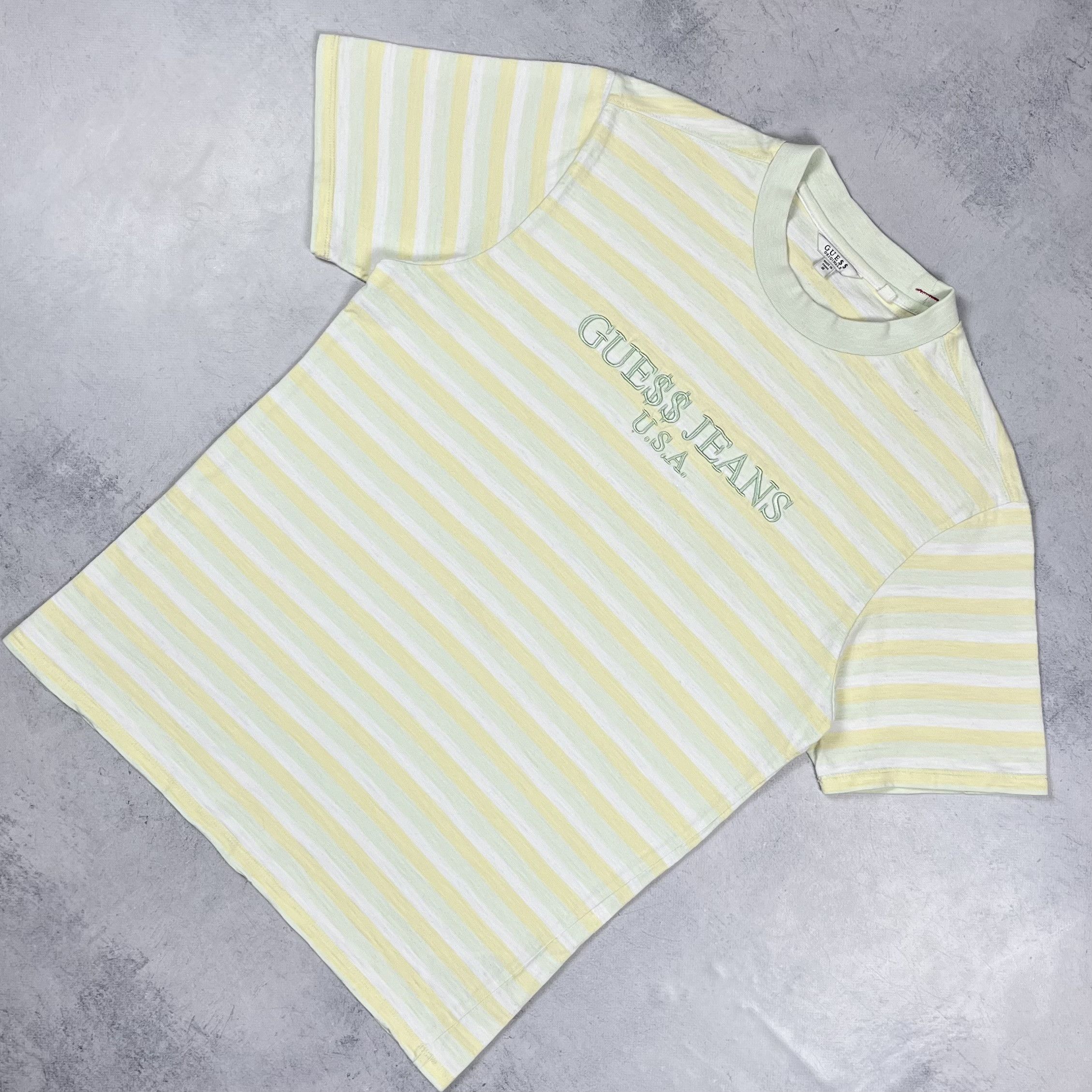 A$AP Rocky × Guess Guess X Asap Rocky $$ Big Logo T Shirt Size US S / EU 44-46 / 1 - 1 Thumbnail