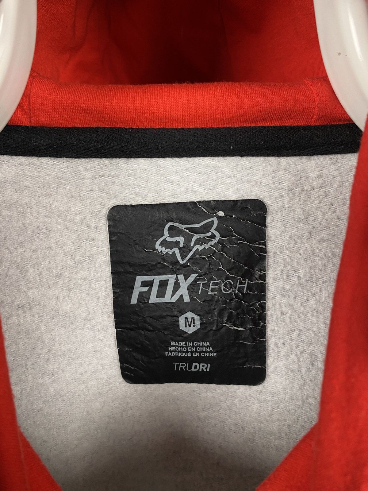 Fox Racing 🦊Hoodie Fox Racing Tech Tru Dri Sport-Wear Tee🦊 Size US M / EU 48-50 / 2 - 12 Thumbnail