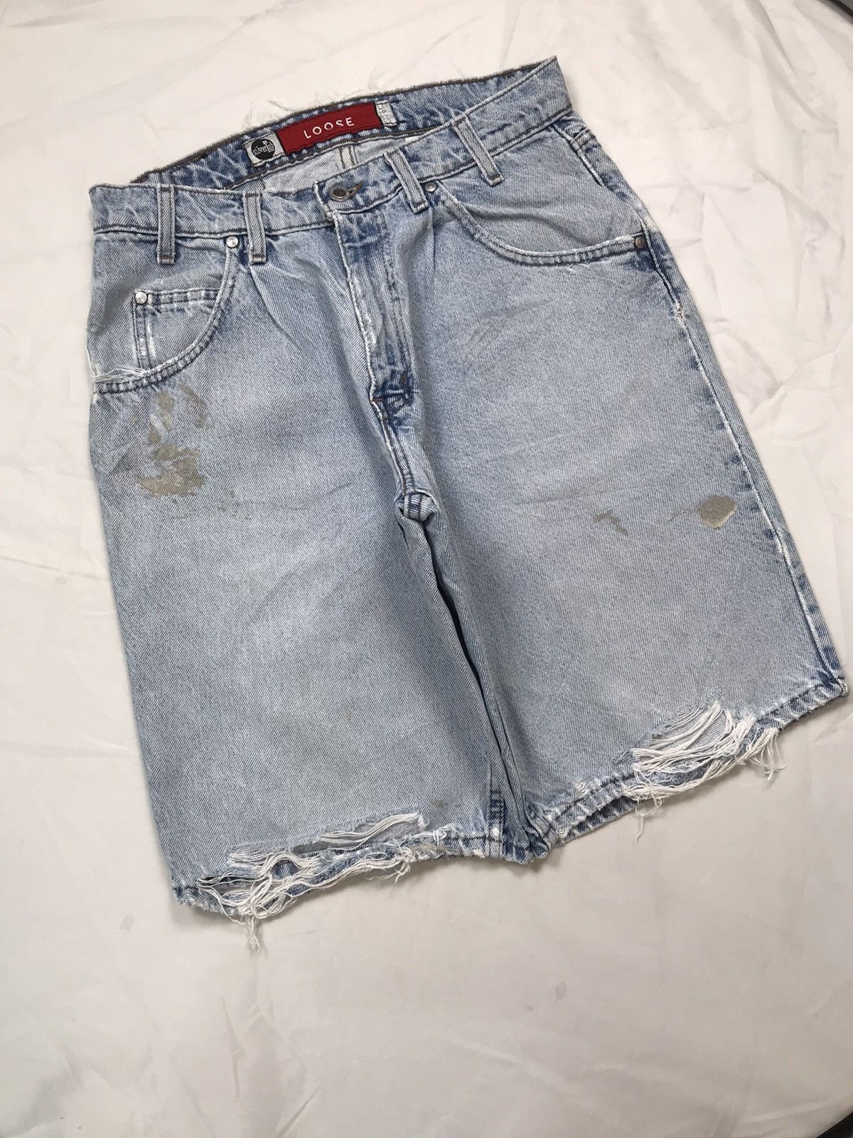 Levi's × Vintage Vintage Levi’s silver tab loose fit denim jort Size US 30 / EU 46 - 2 Thumbnail