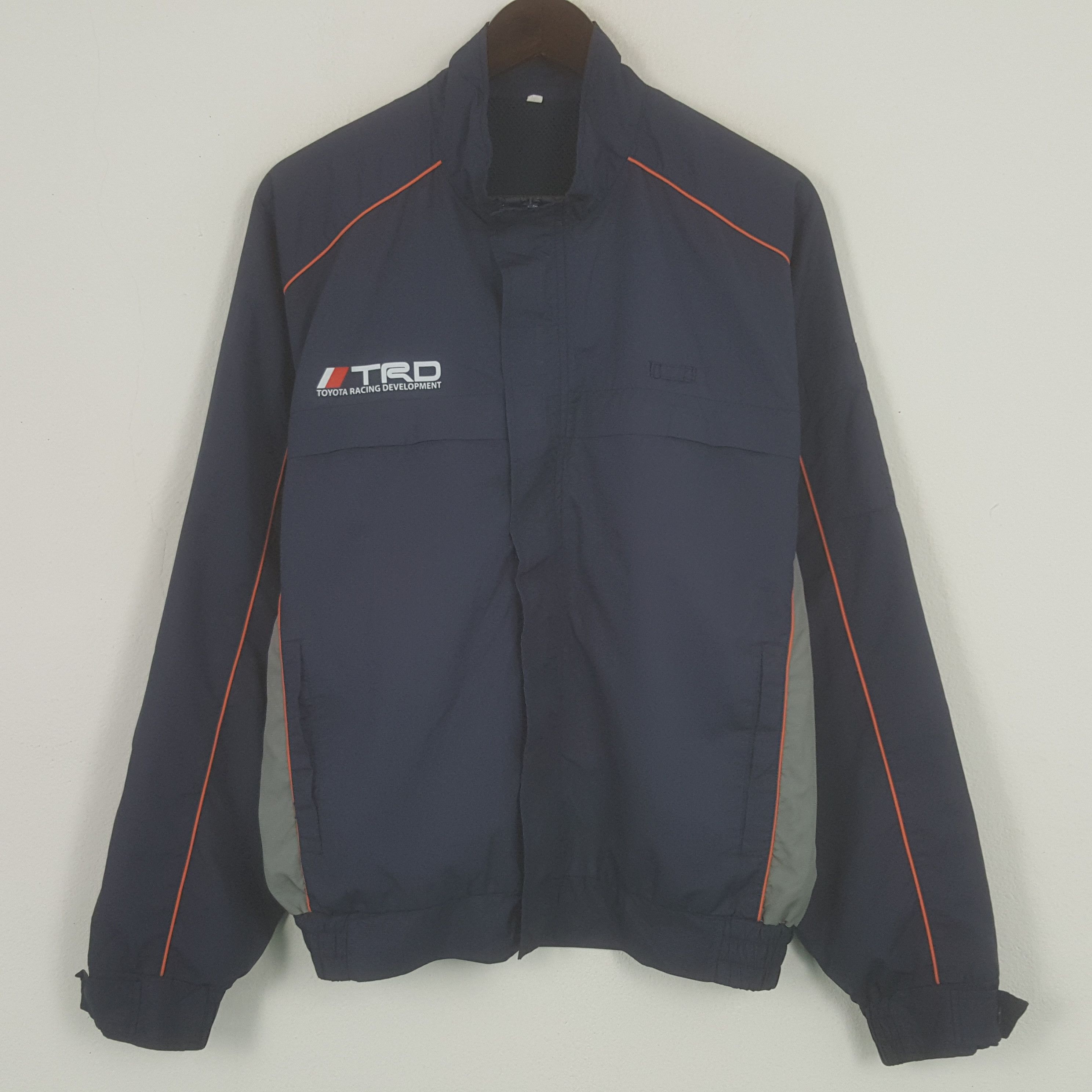 Japanese Brand × Vintage Vintage Toyota Racing Development Custom Windbreaker Jacket Size US XL / EU 56 / 4 - 3 Thumbnail
