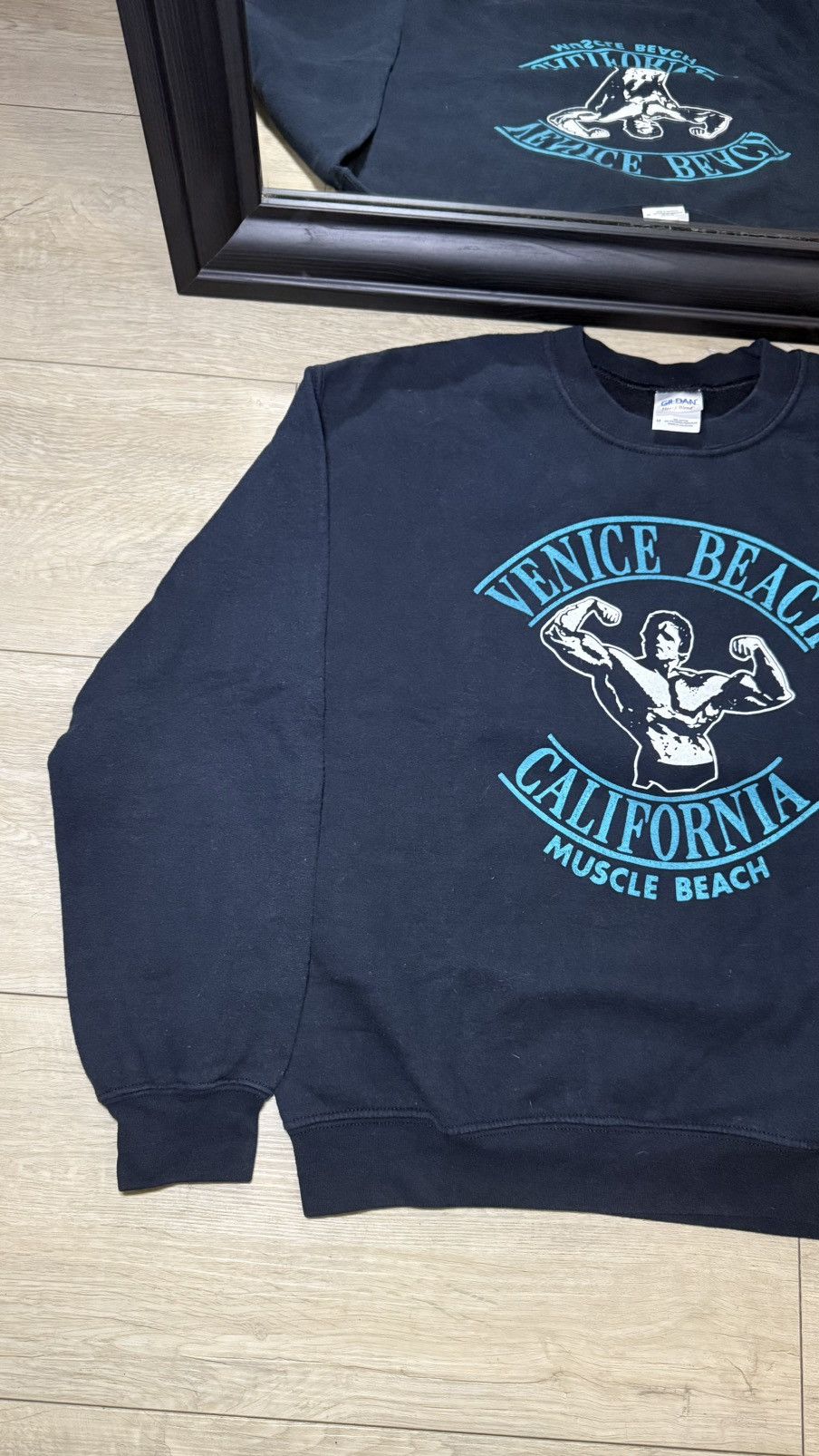 Gymshark Vintage Venice Muscle Beach Crewneck Size US M / EU 48-50 / 2 - 3 Thumbnail