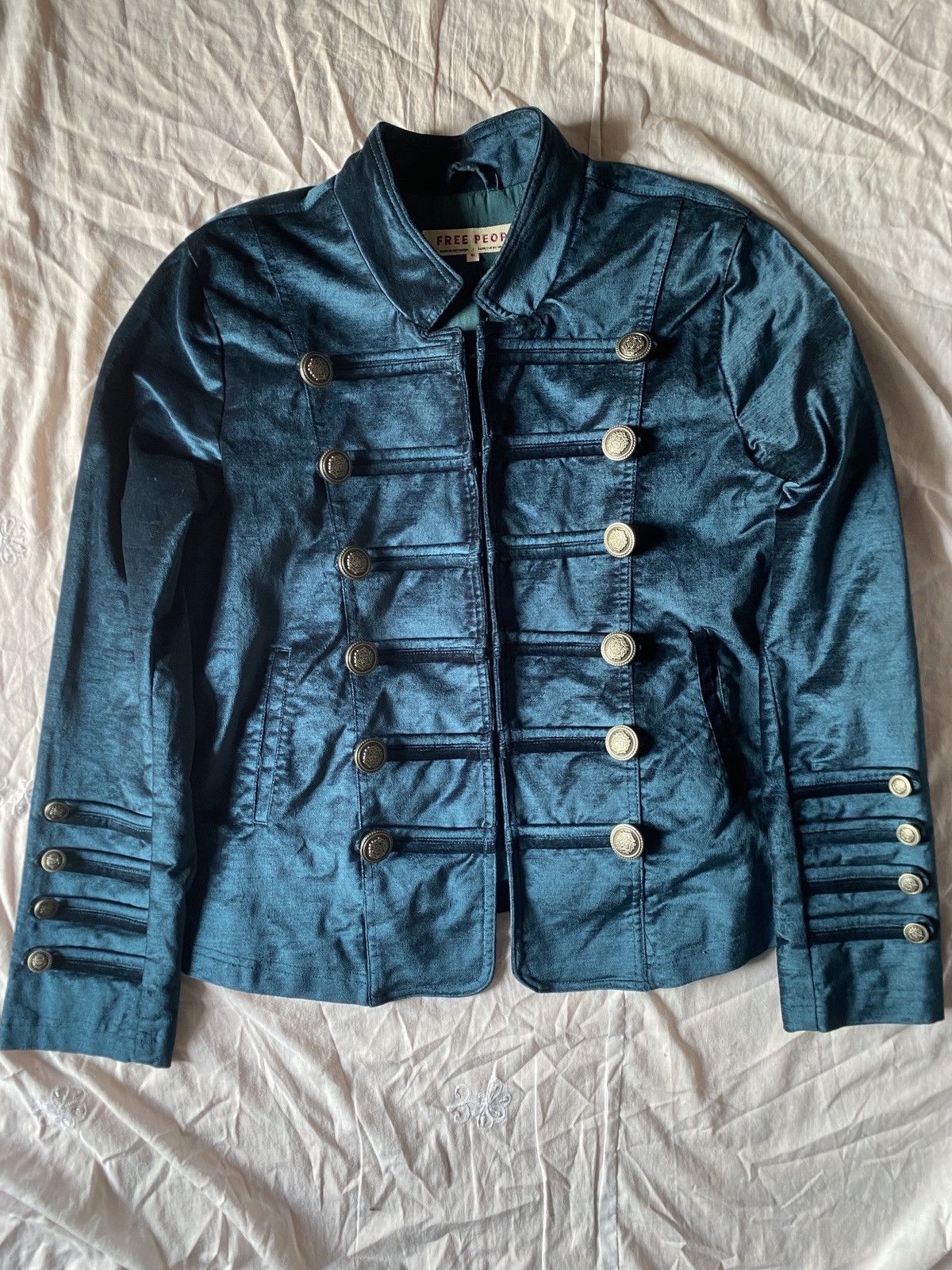 Free People napoleon jacket blazer by free people Size US M / EU 48-50 / 2 - 1 Thumbnail