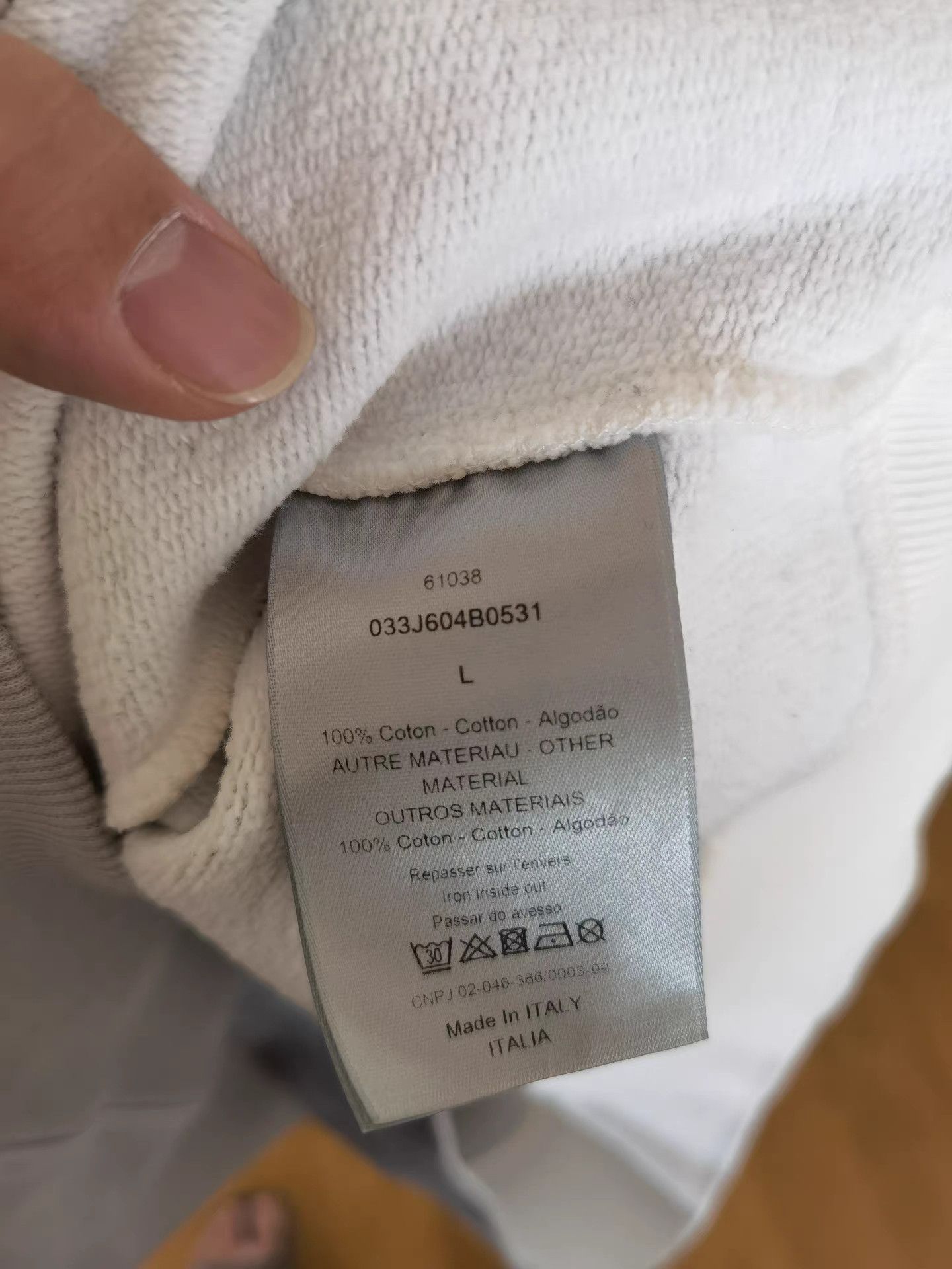Dior Dior Limited Edition Hoodie K17 Size US L / EU 52-54 / 3 - 5 Thumbnail