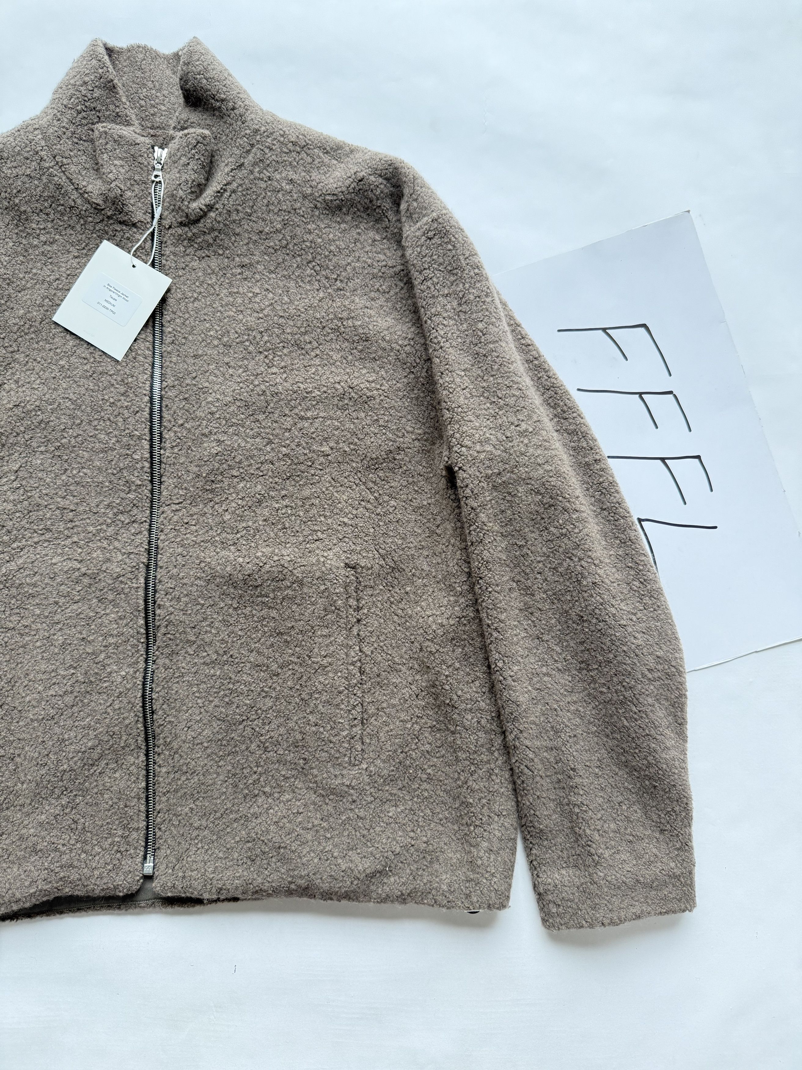 Vuja De Vujade Boa Fleece Jacket in Angora/Virgin Wool Size US M / EU 48-50 / 2 - 2 Thumbnail
