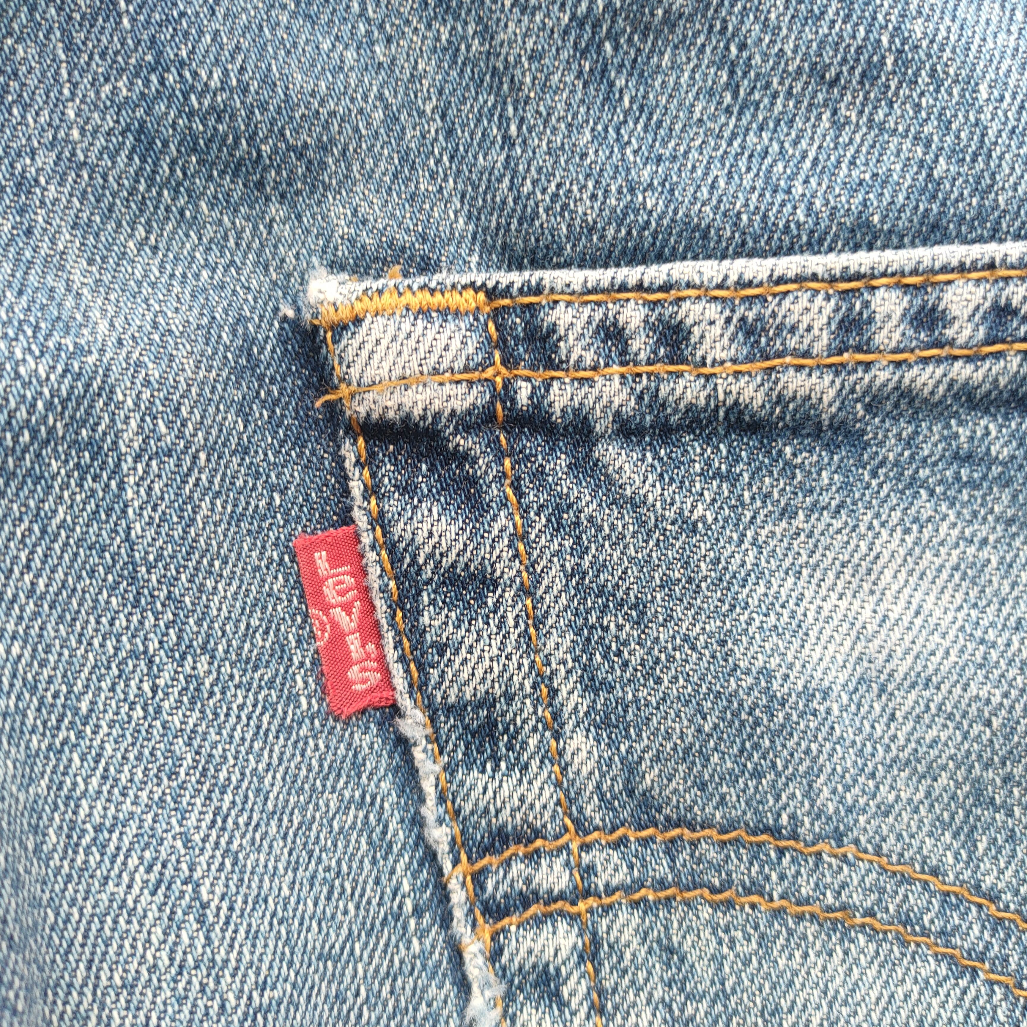 Levi's Vintage Clothing W32 VINTAGE LEVI'S 512 FADED DISTRESSED JEAN DENIM PANTS Size US 32 / EU 48 - 14 Thumbnail
