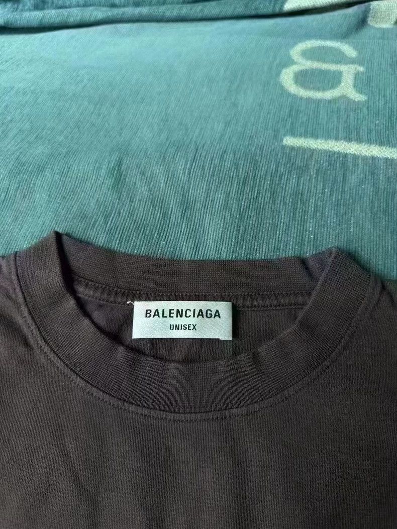 Balenciaga Balenciaga Purple Burst Wheat Short Sleeve Size US S / EU 44-46 / 1 - 2 Thumbnail