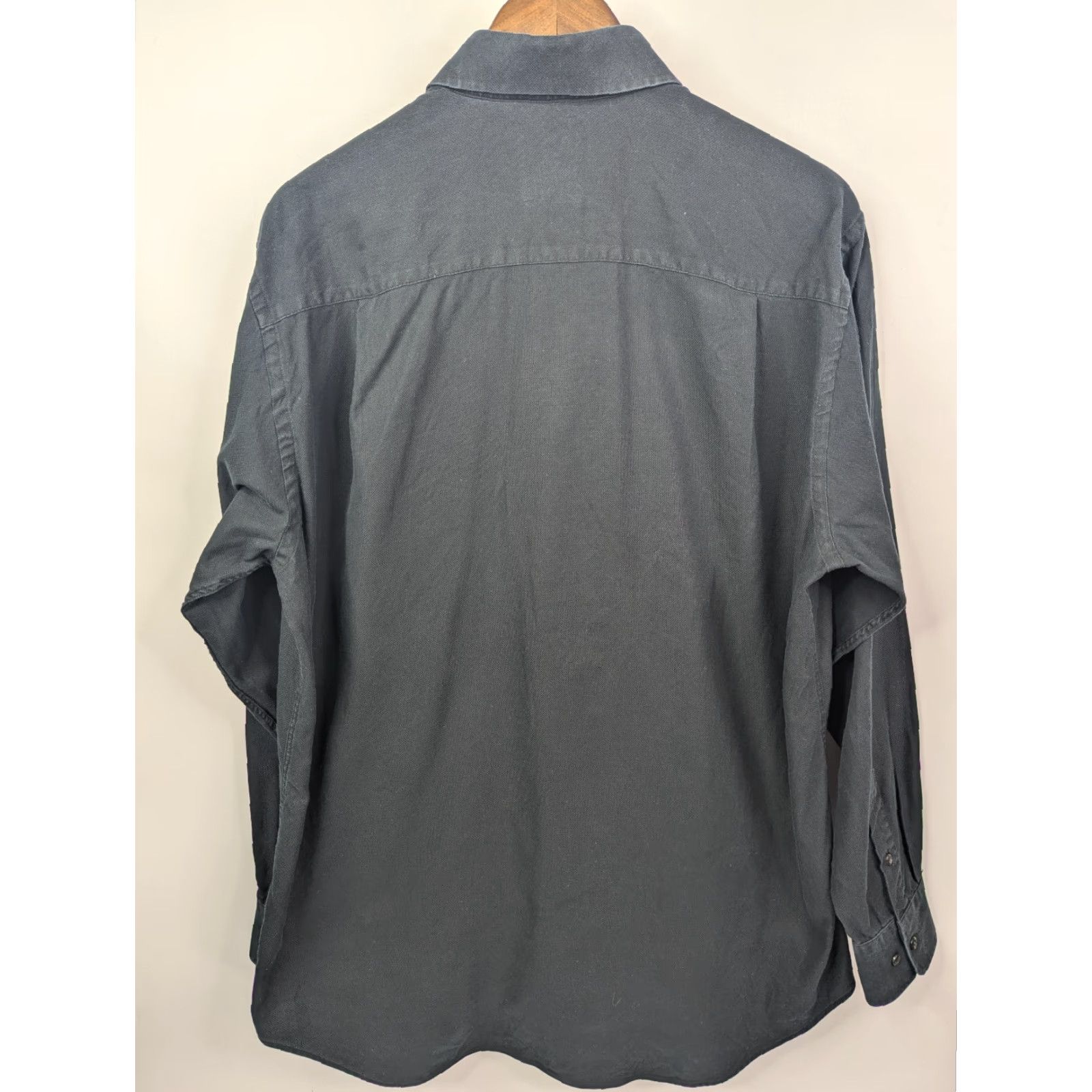 David Donahue David Donahue Shirt Men’s 16.5 34/35 Button-Down Long Sleeve Cotton Black Check Dress Shirt Mens Size 16.5 Size US XL / EU 56 / 4 - 3 Thumbnail