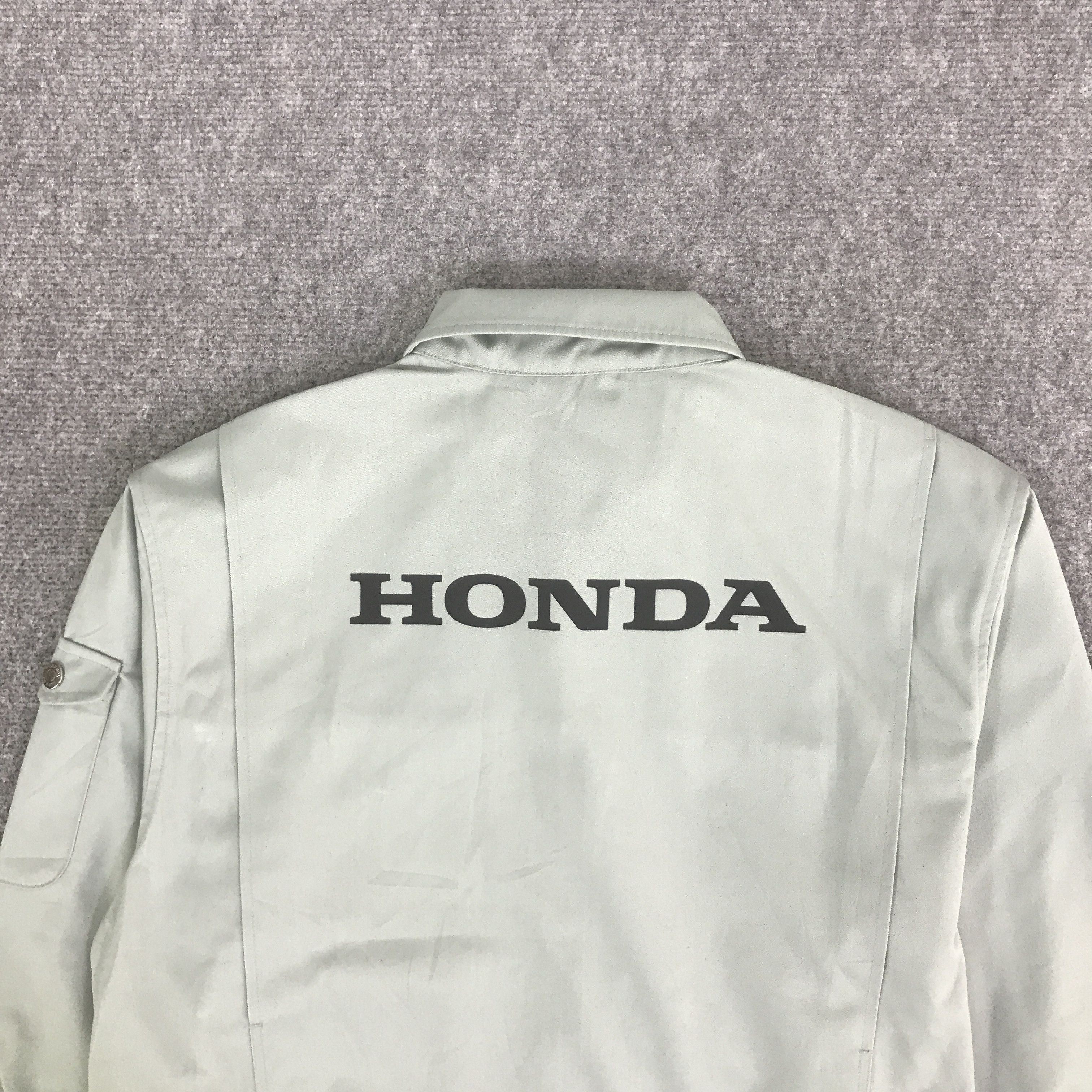 Japanese Brand HONDA RACING UNIFORM F JAPAN CUSTOM JACKET K127B14 Size US L / EU 52-54 / 3 - 4 Thumbnail