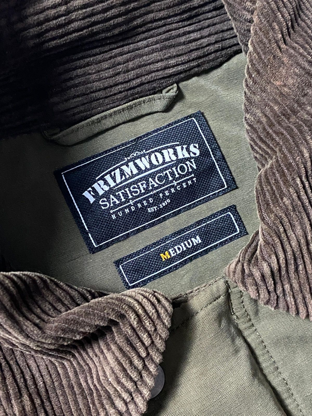 FrizmWORKS HERITAGE HUNTING JACKET - Olive Size US M / EU 48-50 / 2 - 4 Thumbnail