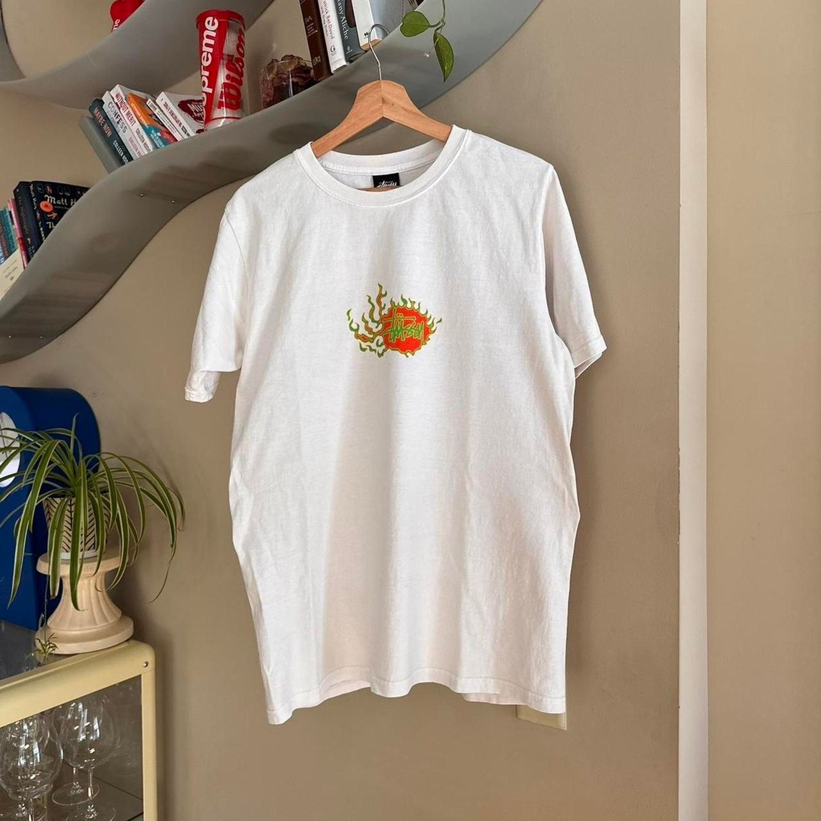 Stussy × Vintage Vintage Y2K Stussy Dragon Shirt Size US S / EU 44-46 / 1 - 1 Thumbnail