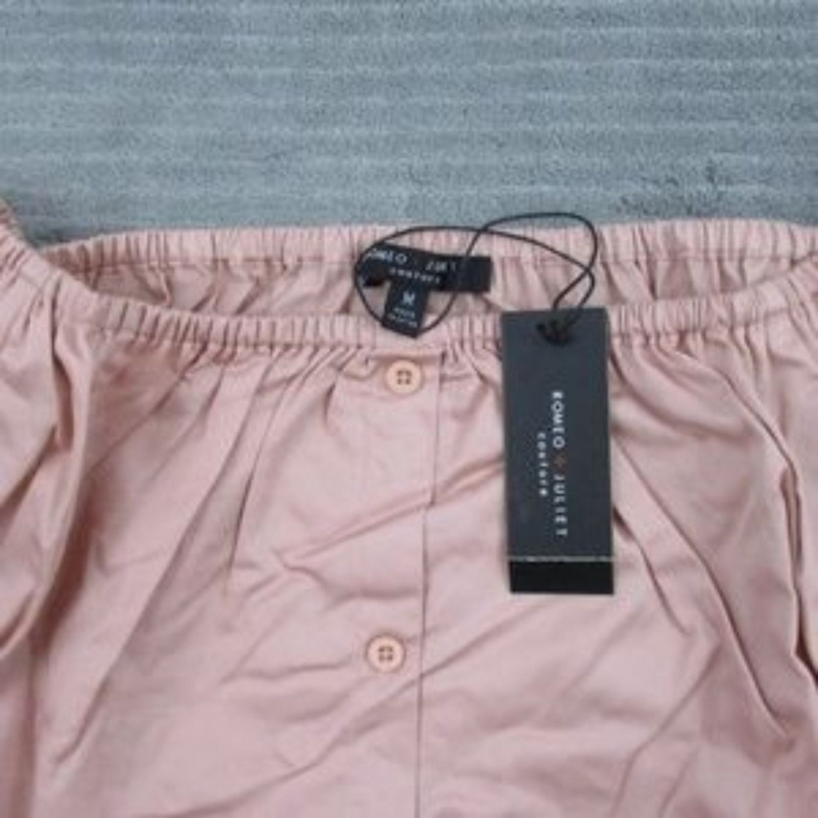 Other NWT Romeo + Juliet Couture Off the Shoulder Blouse Medium Size M / US 6-8 / IT 42-44 - 3 Thumbnail