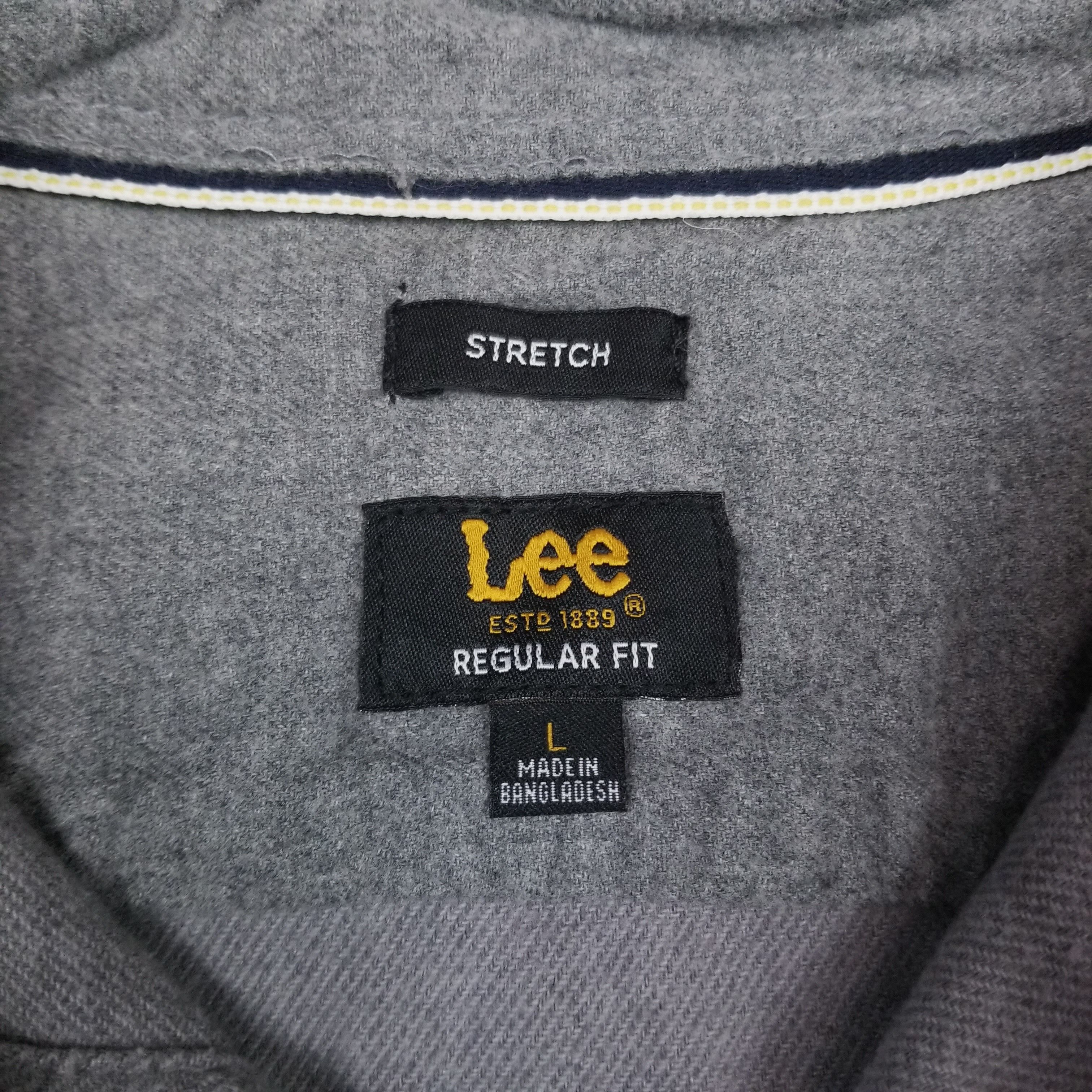 Lee Stretch Flannel Shirt Size US L / EU 52-54 / 3 - 6 Thumbnail