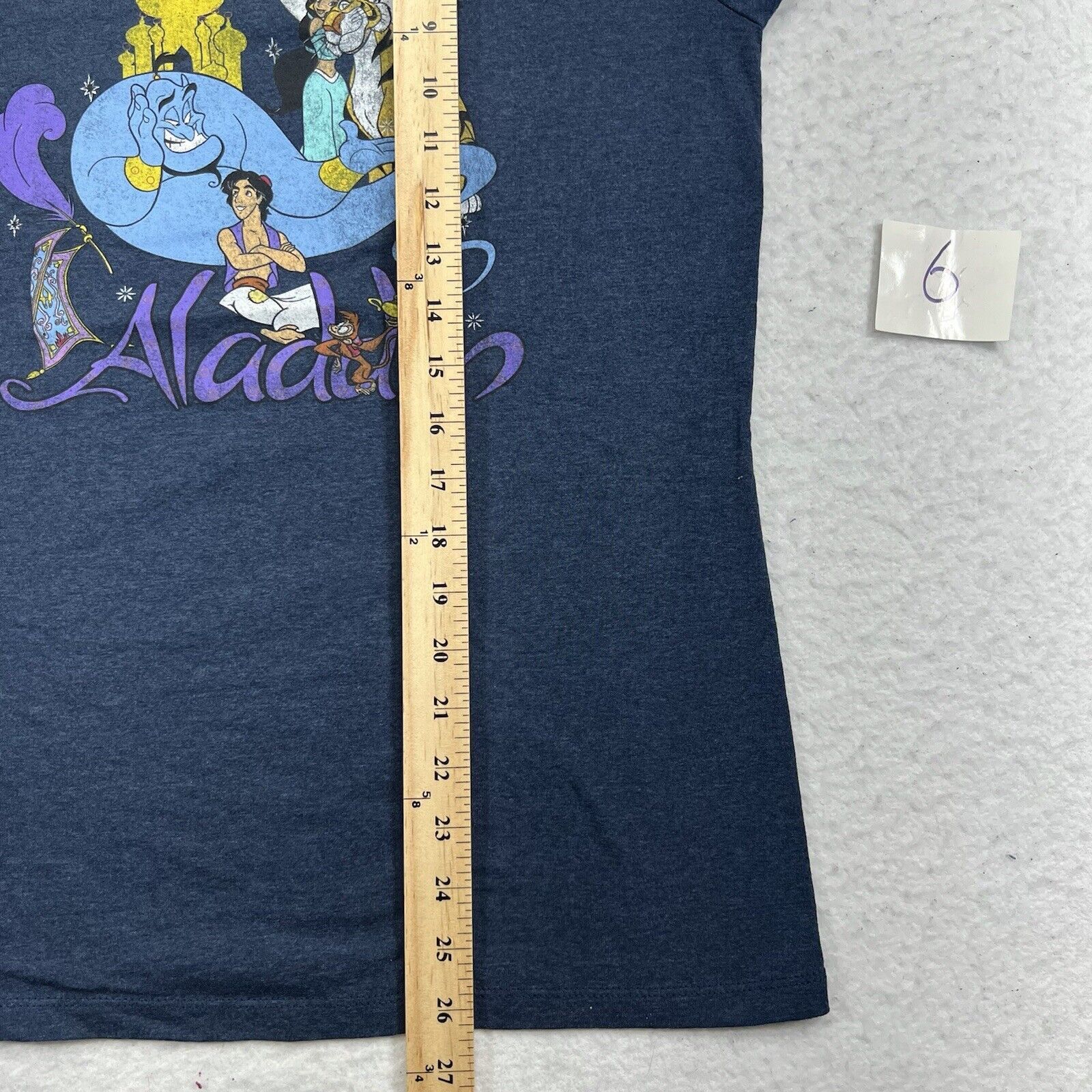 Disney Disney Aladdin Blue Genie Graphic T Shirt Size XL / US 12-14 / IT 48-50 - 12 Thumbnail