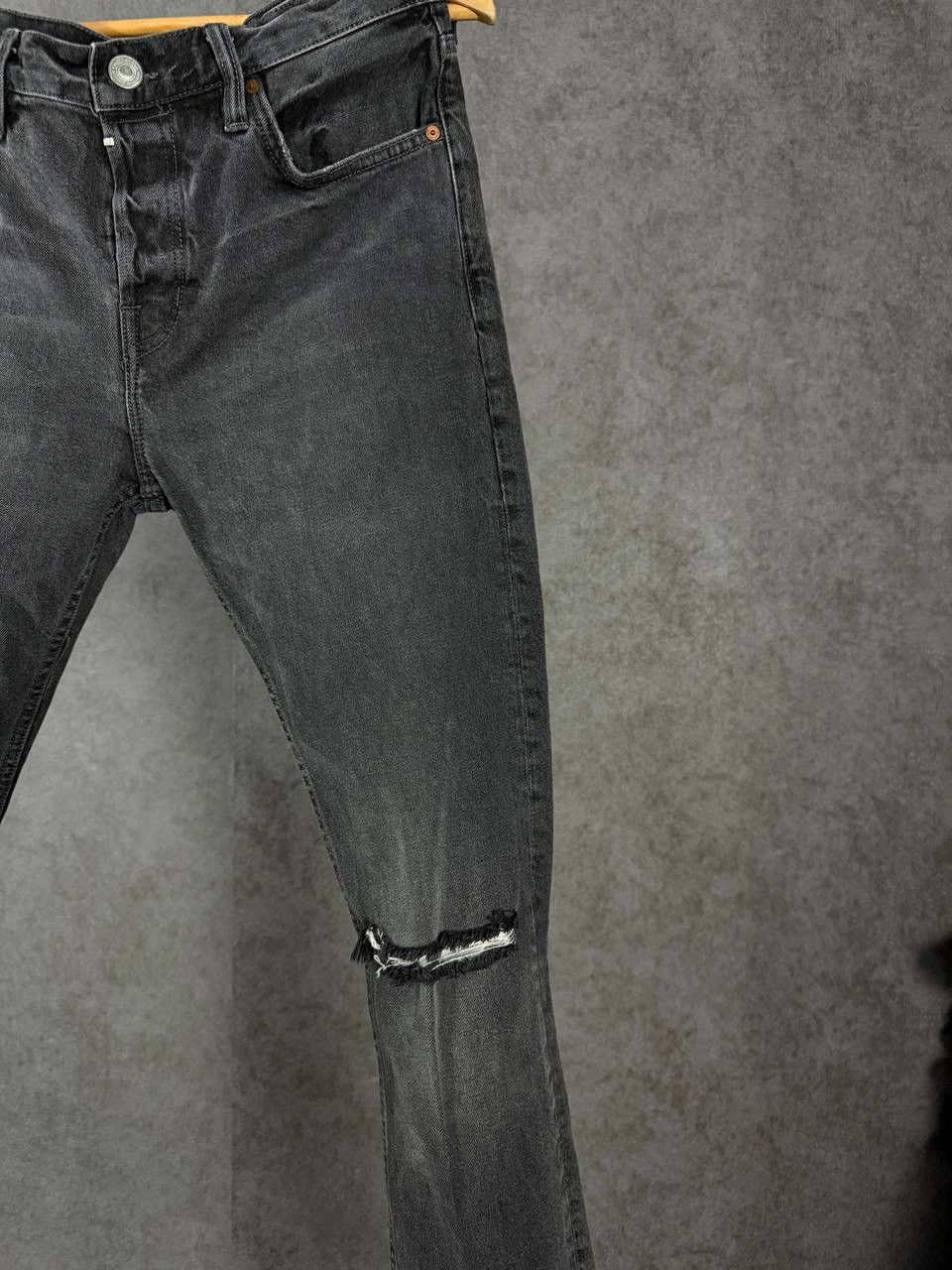 Allsaints Allsaints Cigarette designer distressed denim jeans Size US 31 - 2 Thumbnail