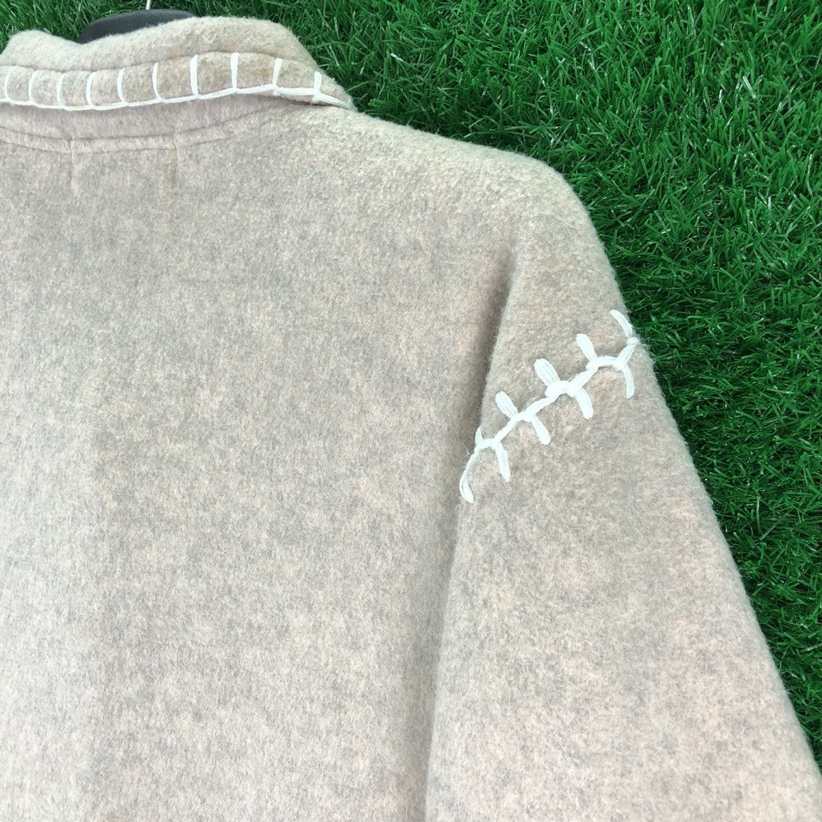 Native Vintage Wool Jacket Hand Embroidered by CP Tokyo Size US XL / EU 56 / 4 - 5 Thumbnail