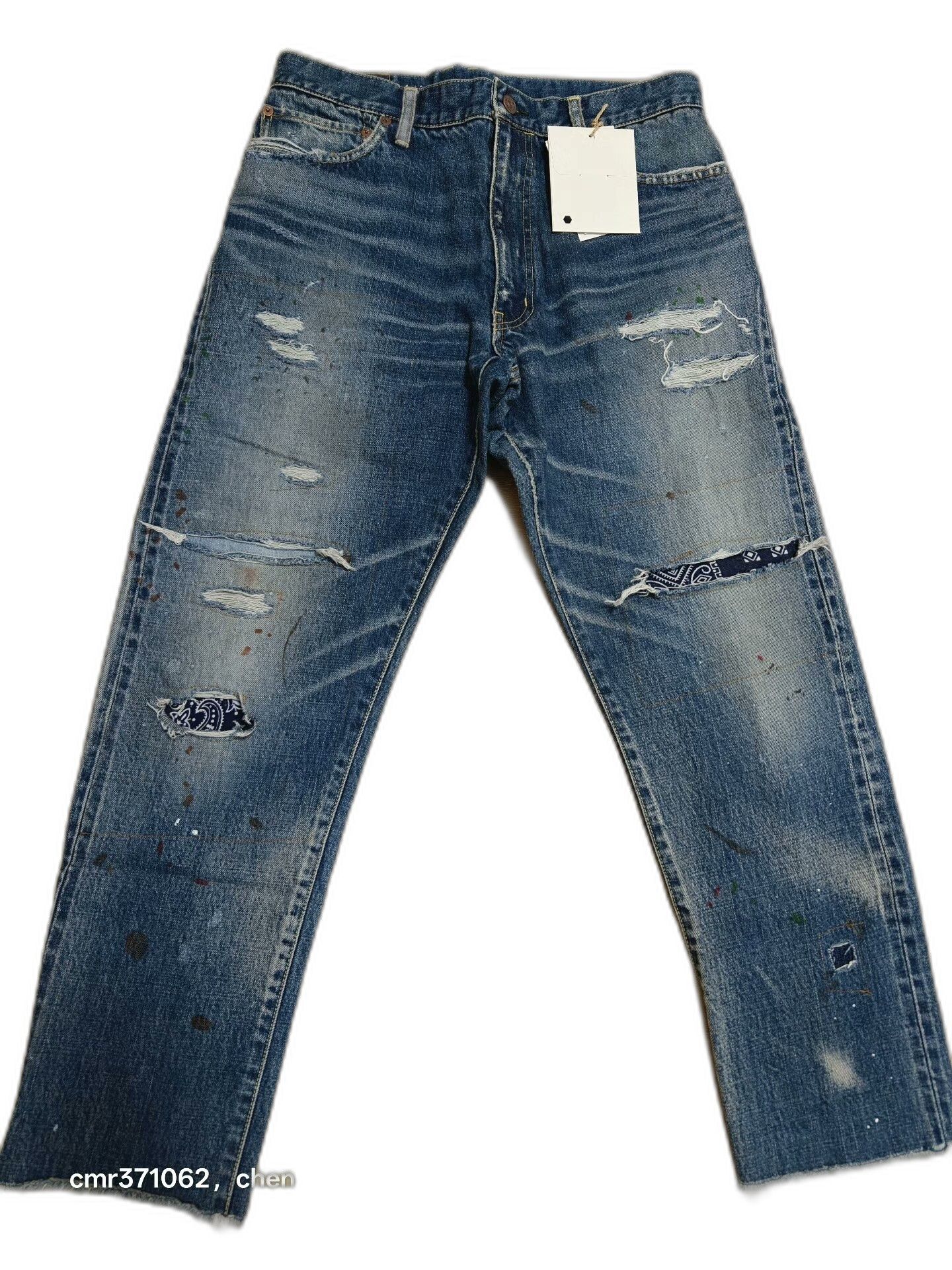 Visvim visvim 24 ICT Journeyman Pants Tacked Crash Size US 26 / EU 42 - 1 Thumbnail