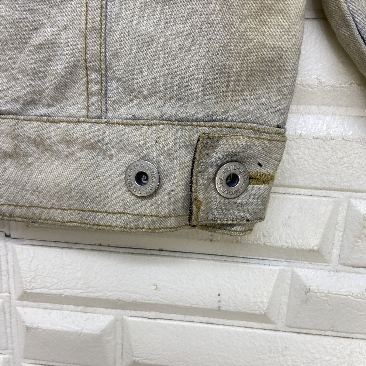 In The Attic Skull Prisoners Punk Street Fashion Distressed Denim Trucker Size US S / EU 44-46 / 1 - 18 Thumbnail