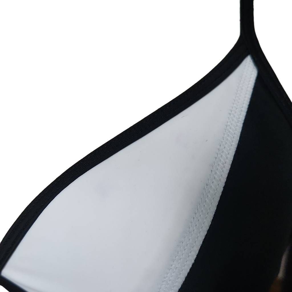Victoria's Secret Victoria's Secret Pink Women's Size Medium Black White Trian Size ONE SIZE - 5 Thumbnail