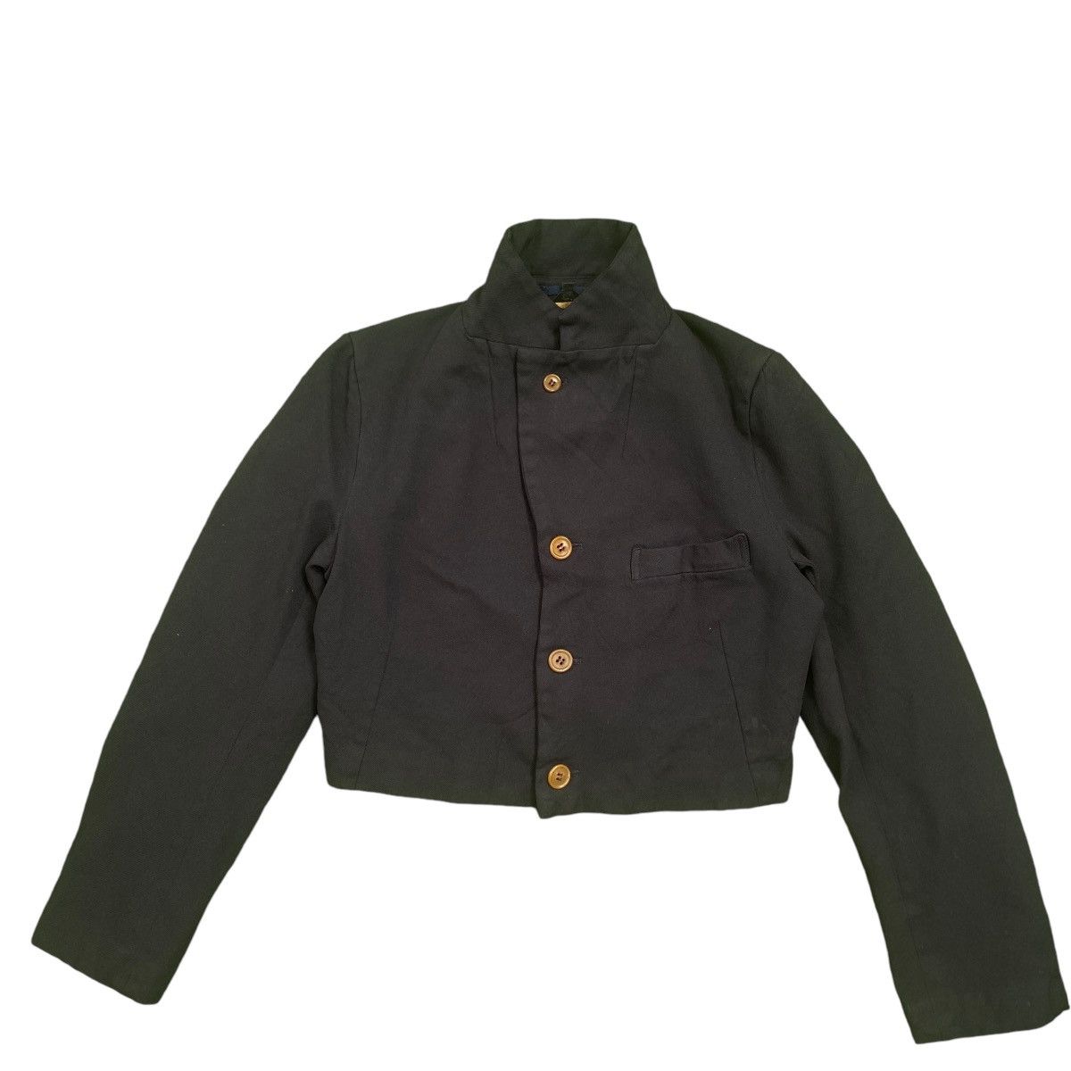 Comme des Garcons VIntage Comme Des Garcons Boxy Crop Blazer Jacket Size S / US 4 / IT 40 - 1 Thumbnail