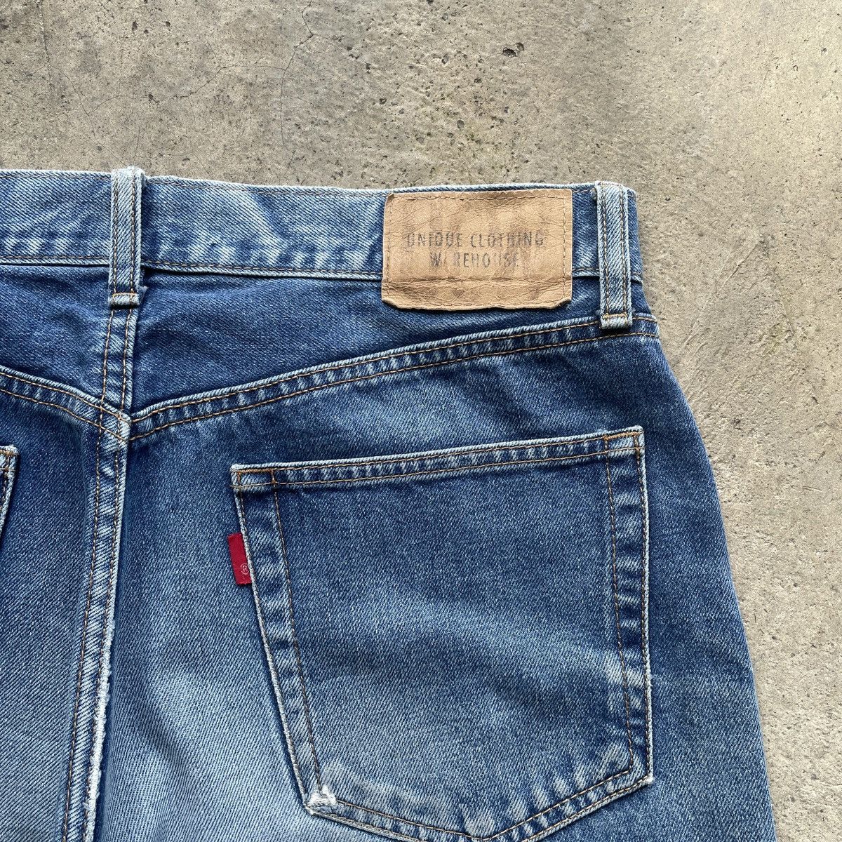 Japanese Brand Vintage Japanese Faded Denim Distressed Jeans Pants W32 Size US 32 / EU 48 - 7 Thumbnail