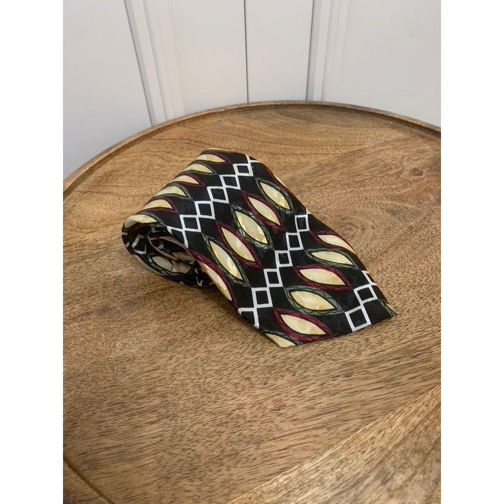 Polo Ralph Lauren Polo Ralph Lauren Men's Geometric Silk Tie Multicolor Size ONE SIZE - 1 Thumbnail
