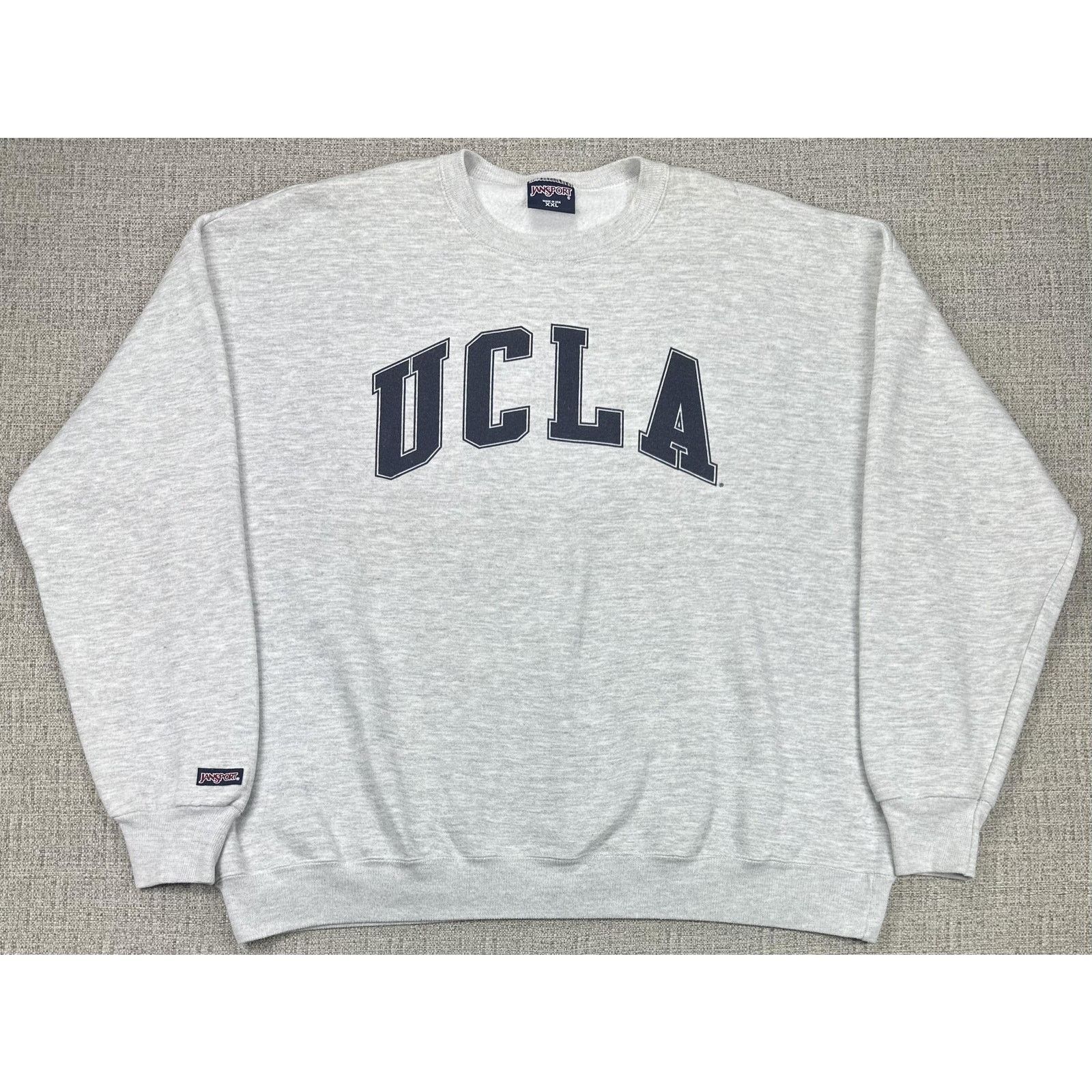 Jansport UCLA Bruins Sweatshirt 2XL Gray NCAA Crewneck JanSport USA Size US XXL / EU 58 / 5 - 1 Thumbnail