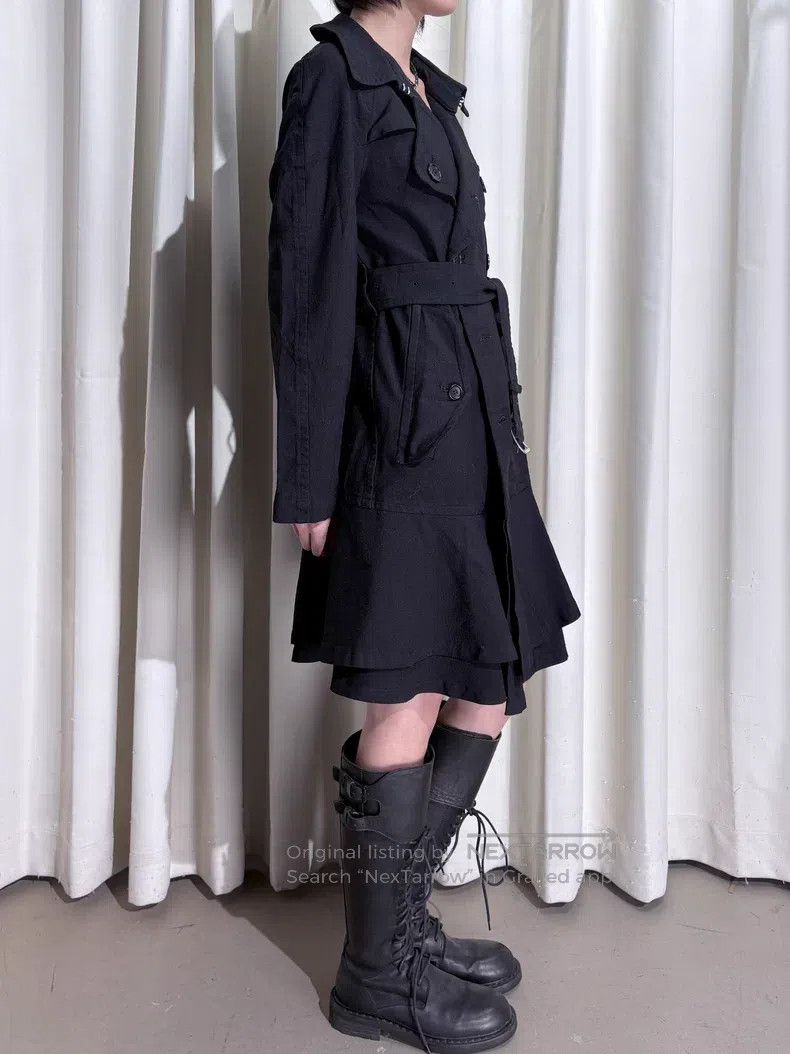 Comme des Garcons Comme des Garcons Vintage Dark Flower Print Windbreaker Dr Size XS / US 0-2 / IT 36-38 - 5 Thumbnail