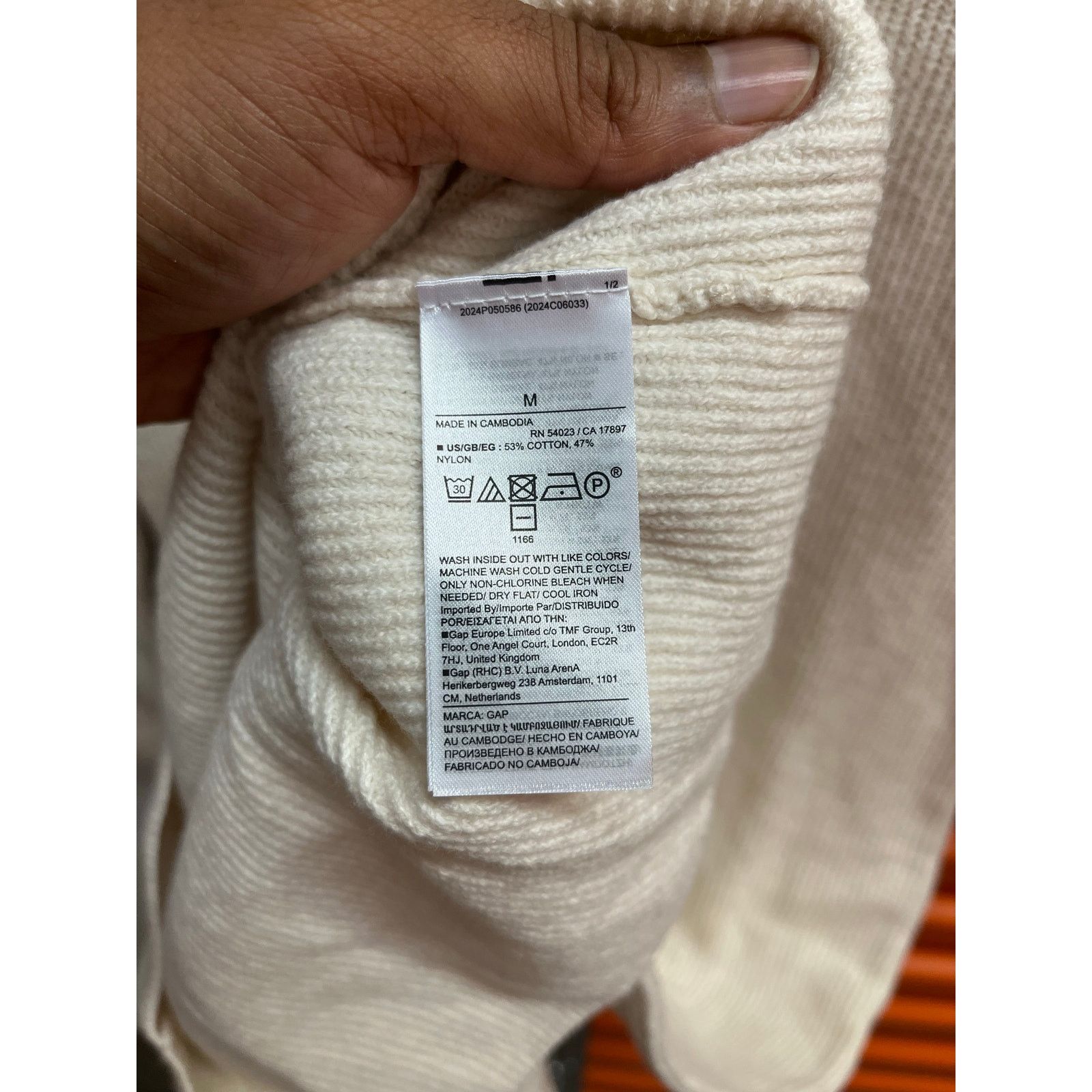 Gap Gap women - CashSoft Rib Johnny Collar Midi Dress / M / NWT Size M / US 6-8 / IT 42-44 - 4 Thumbnail
