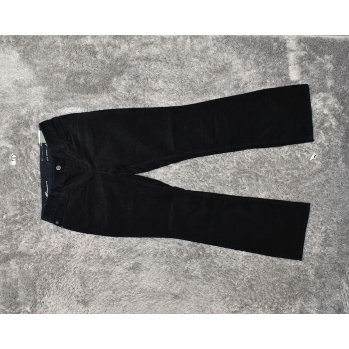 Eddie Bauer Eddie Bauer Women's Size 4 Short Capri Bootcut Pants Corduroy  Black Cotton Blend