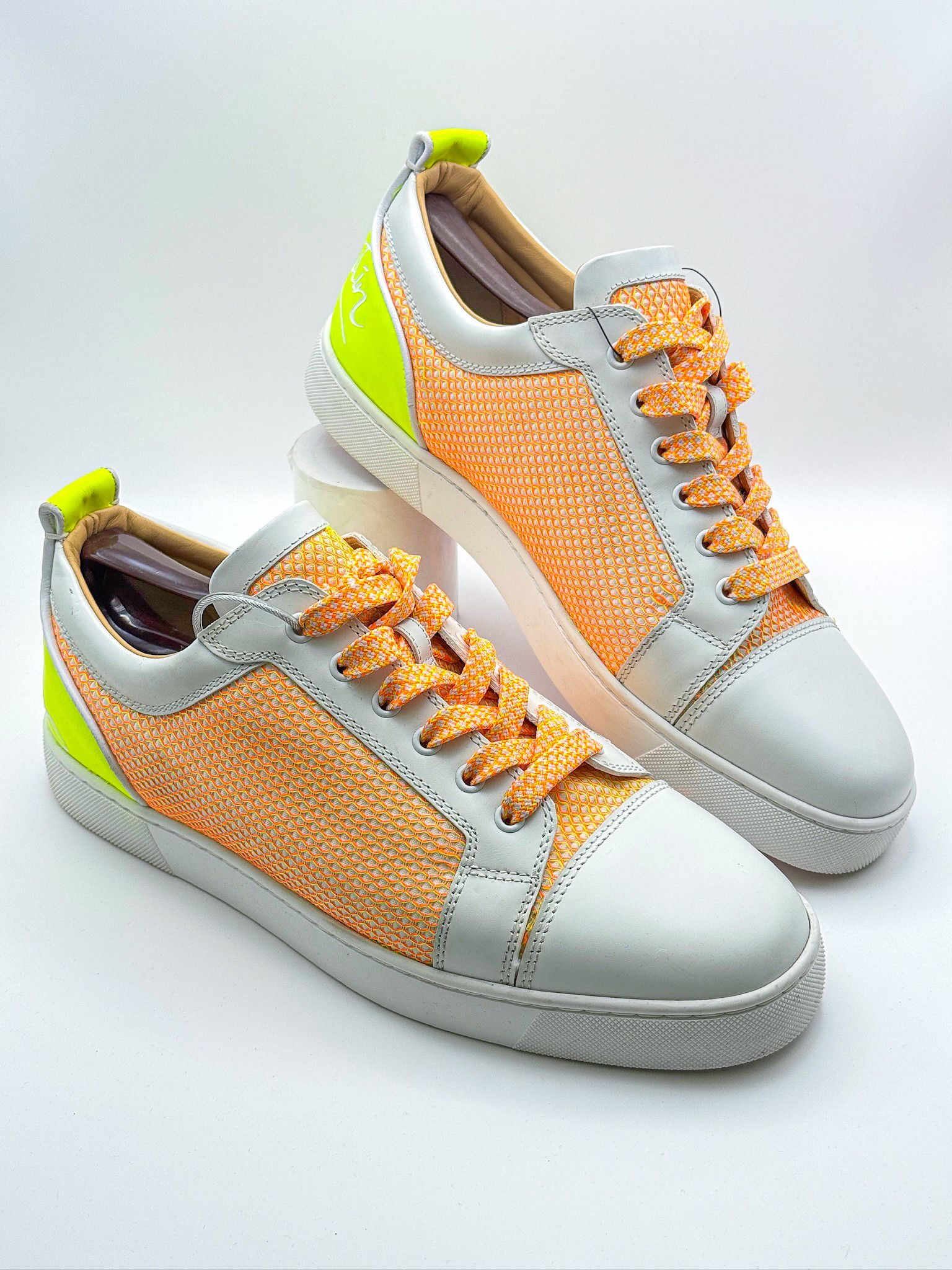 Christian Louboutin Christian Louboutin Fun Louis Junior Leather Trainers Size US 11 / EU 44 - 1 Thumbnail