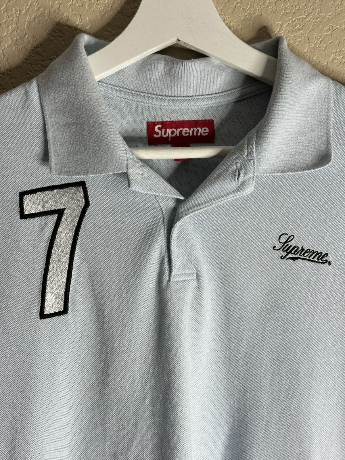 Supreme Supreme Cursive World Famous 7 polo Size US S / EU 44-46 / 1 - 3 Thumbnail