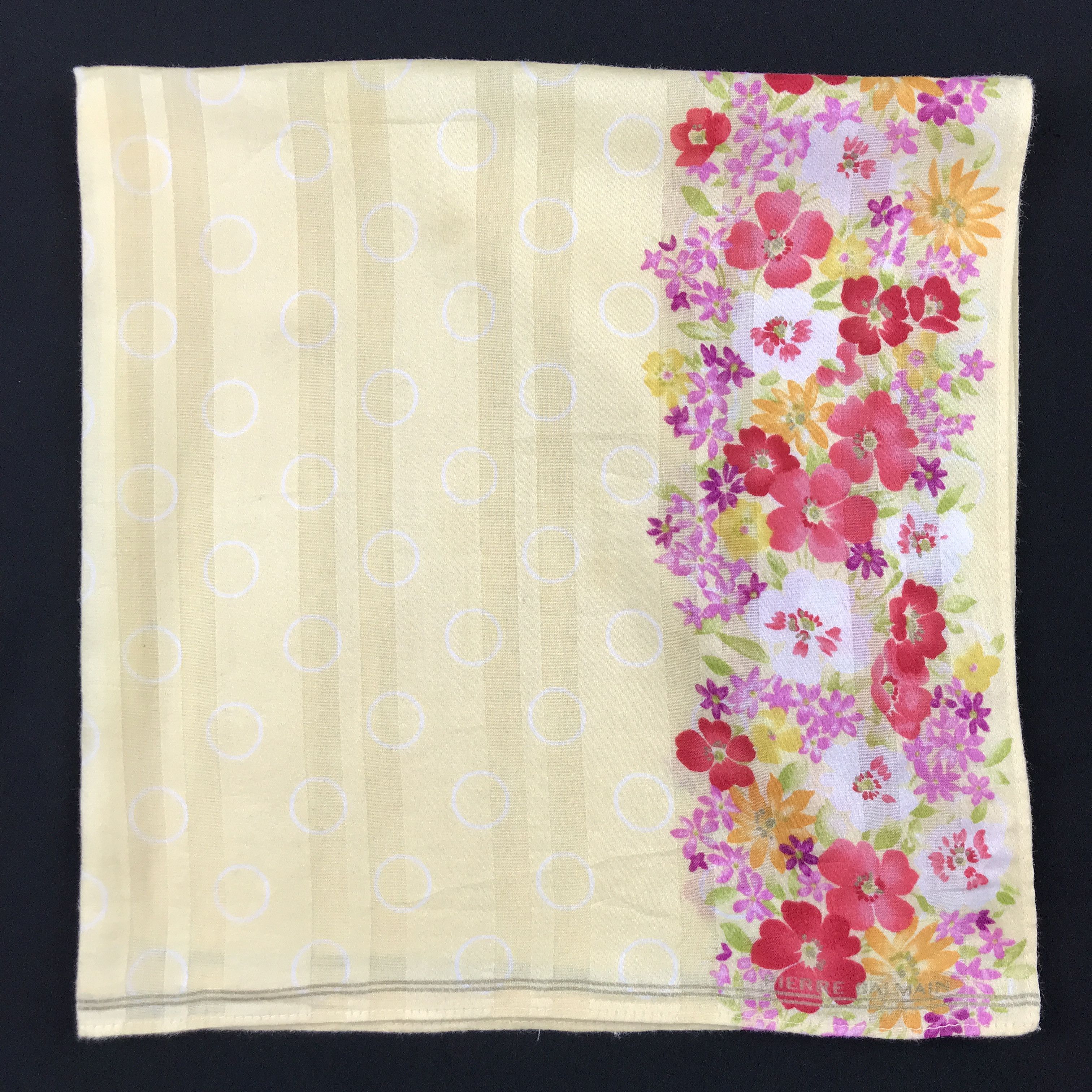 Designer × Pierre Balmain × Vintage Vintage Pierre Balmain Bandana Neckerchief Handkerchief Size ONE SIZE - 2 Thumbnail