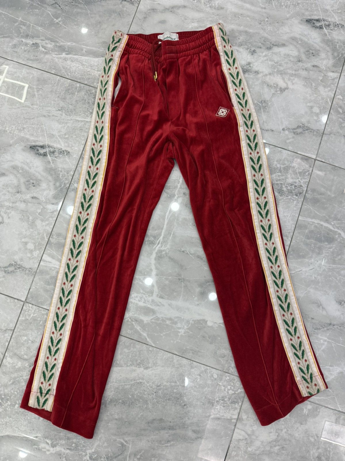 Casablanca Casablanca Red Trackpants Size US 30 / EU 46 - 1 Thumbnail