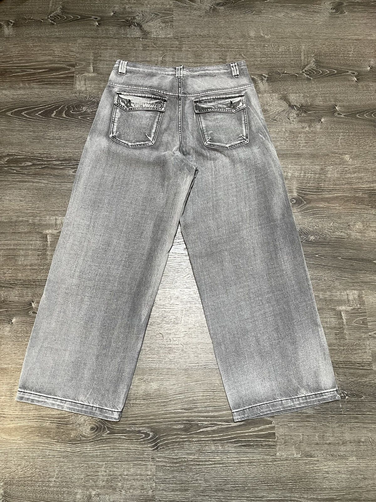 Jaded London Jaded London Grey Acid Colossus Jeans | Grailed
