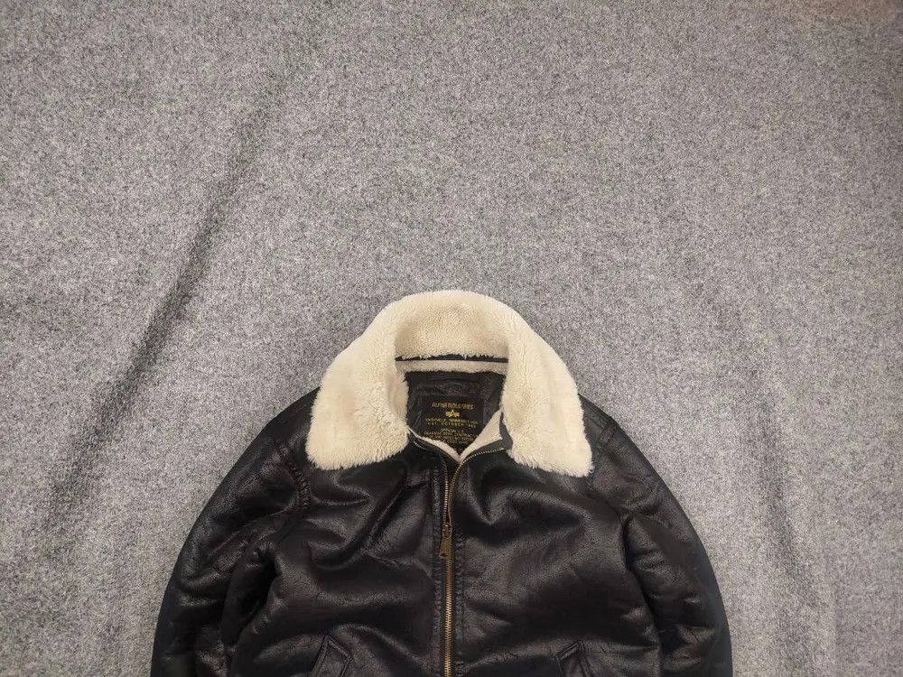Alpha Industries Alpha Industries B3 Flying Faux Shearling Jacket Vintage Size US M / EU 48-50 / 2 - 1 Thumbnail