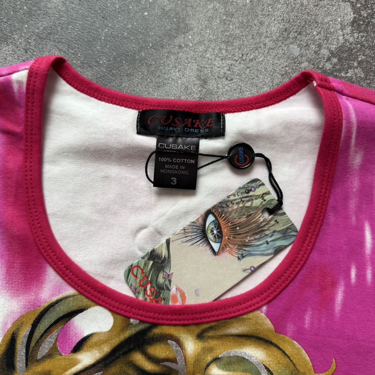 Hysteric Glamour 2000’s Custo Barcelona Style Sexy Lady Glam Y2K T-Shirt Size M / US 6-8 / IT 42-44 - 9 Thumbnail