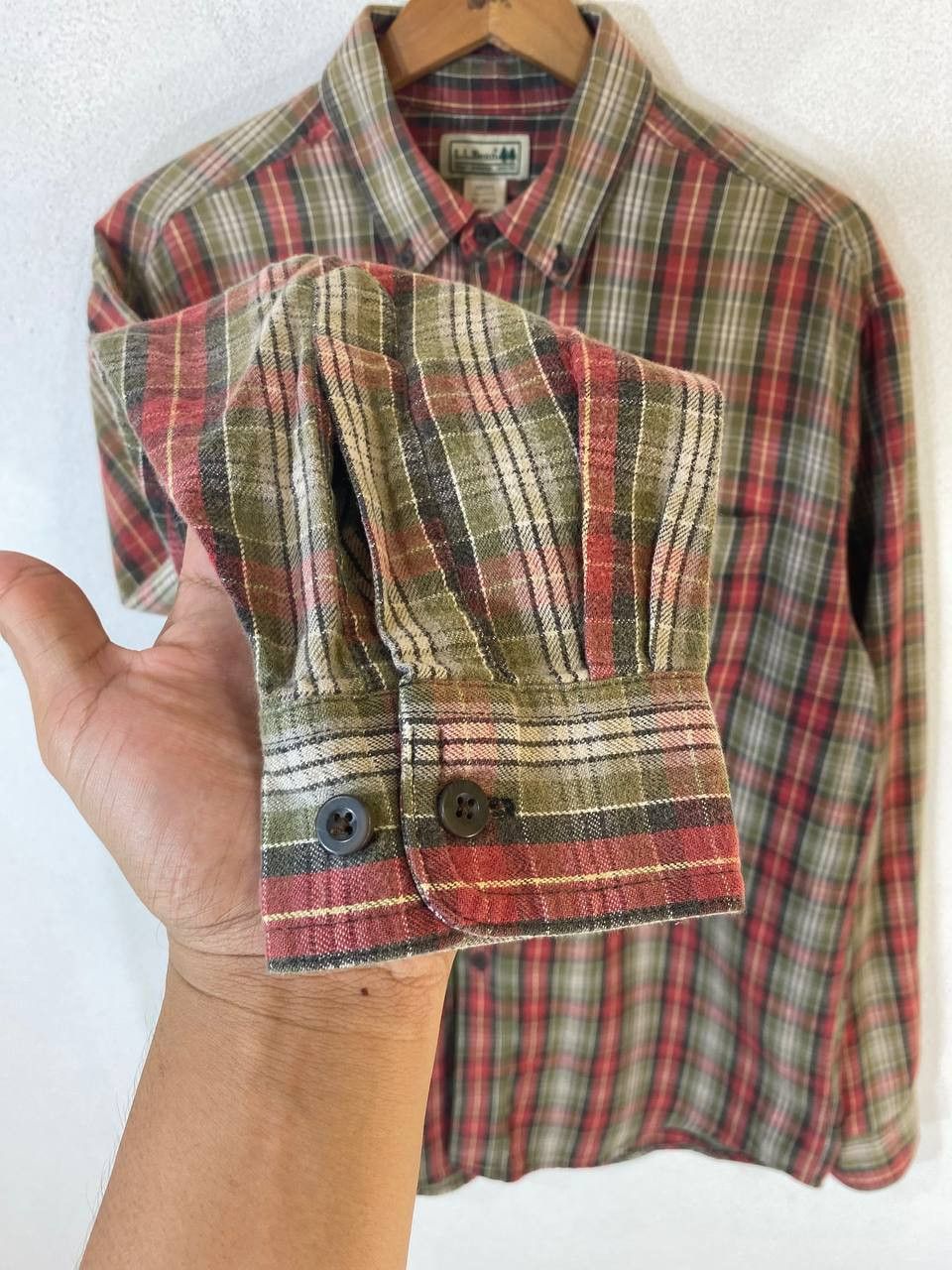 L.L. Bean vintage ll bean flannel shirt nice design Size US M / EU 48-50 / 2 - 4 Thumbnail